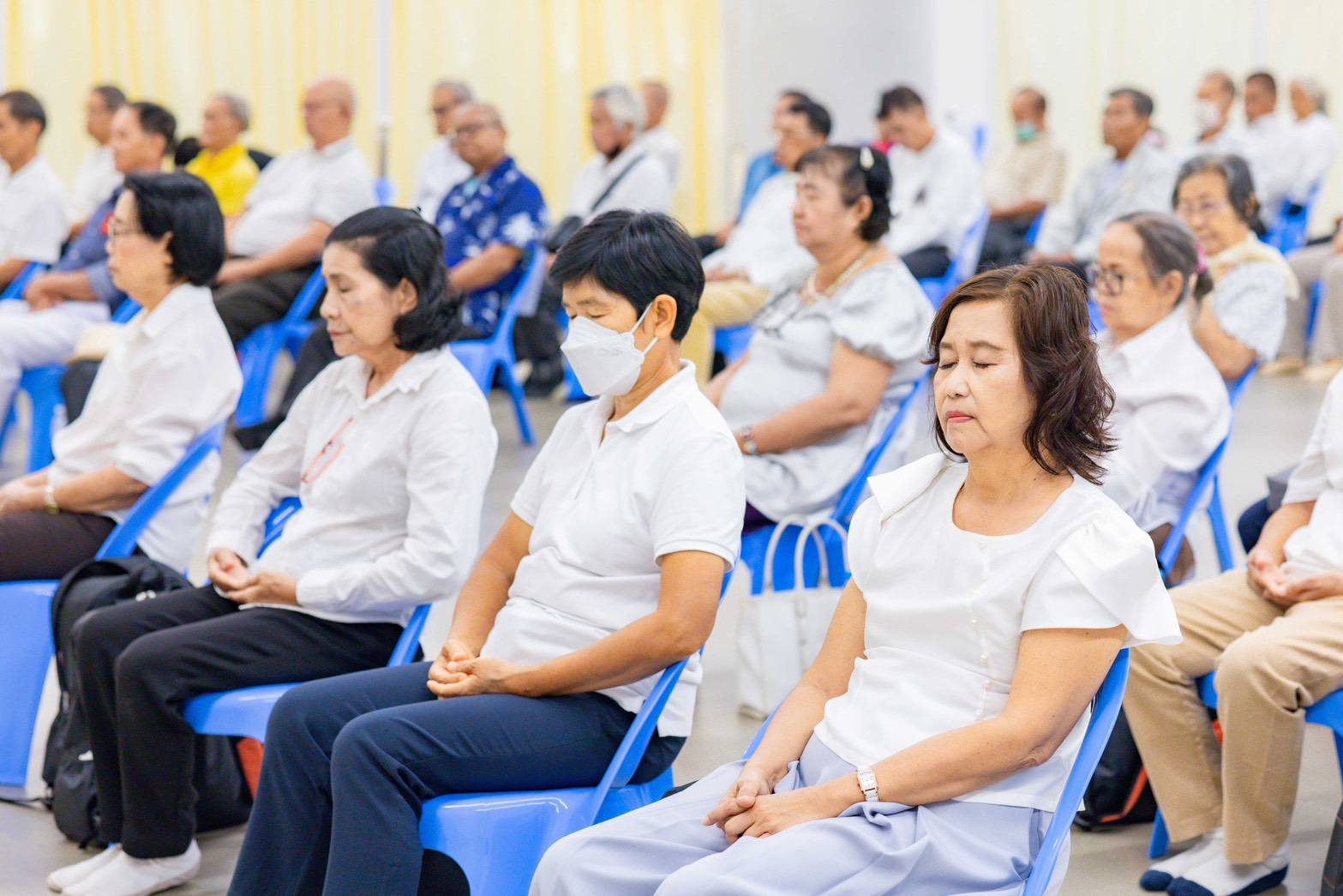 นายอำเภอคลองหลวง เยี่ยมเยียนพบปะชาวคลองสาม โครงการโรงเรียนผู้สูงอายุ ประจำปี 2568