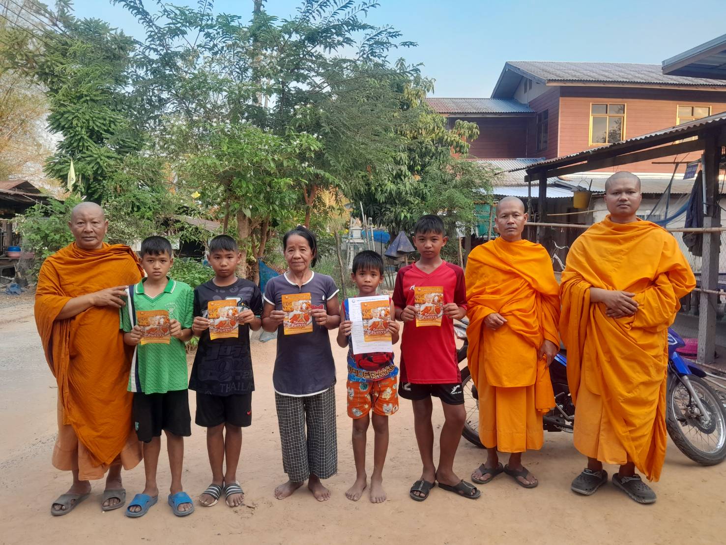 บรรยากาศชวนบวชสามเณรภาคฤดูร้อน จ.ศรีสะเกษ