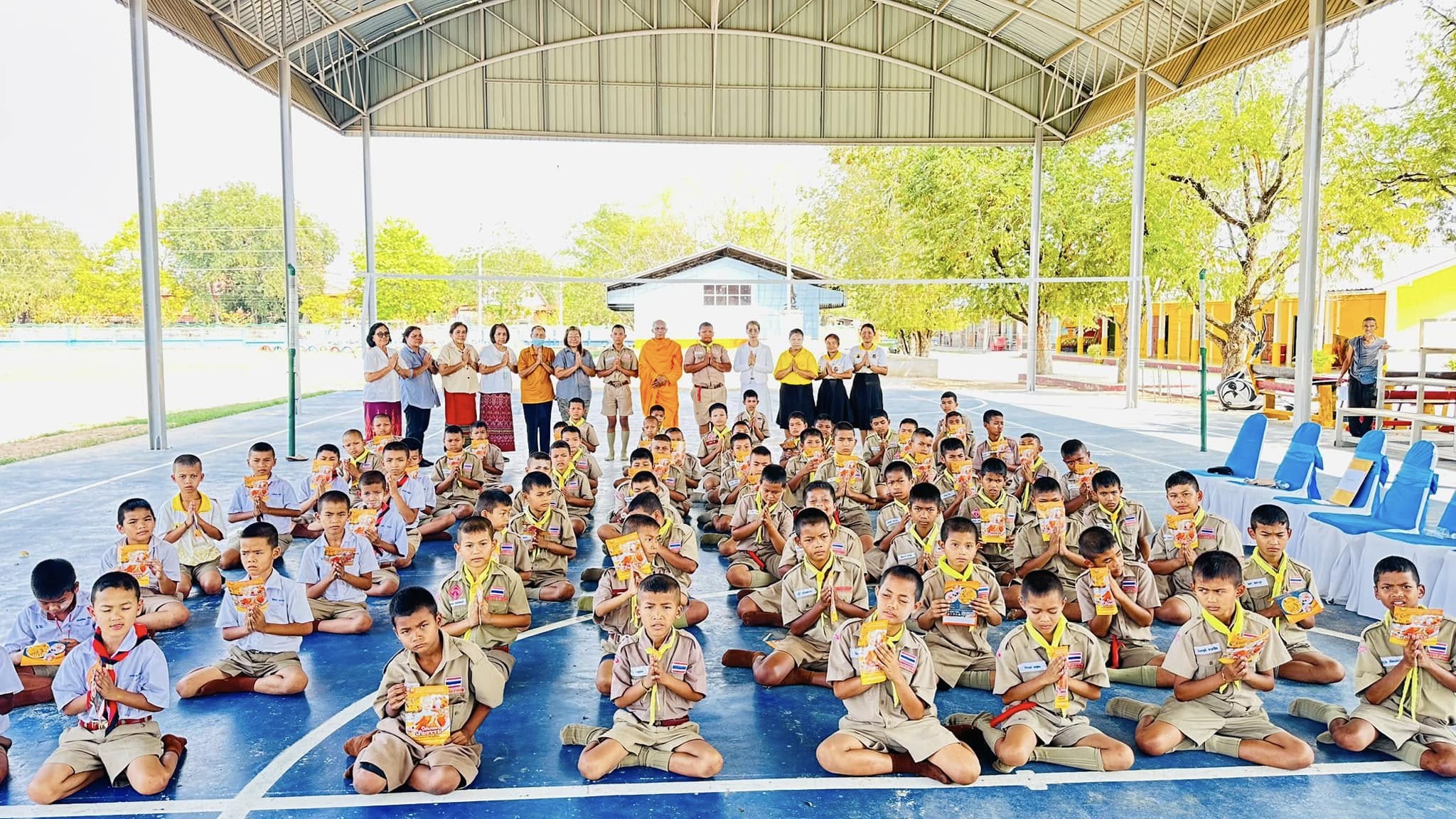 บรรยากาศชวนบวชสามเณรภาคฤดูร้อน จ.สระแก้ว