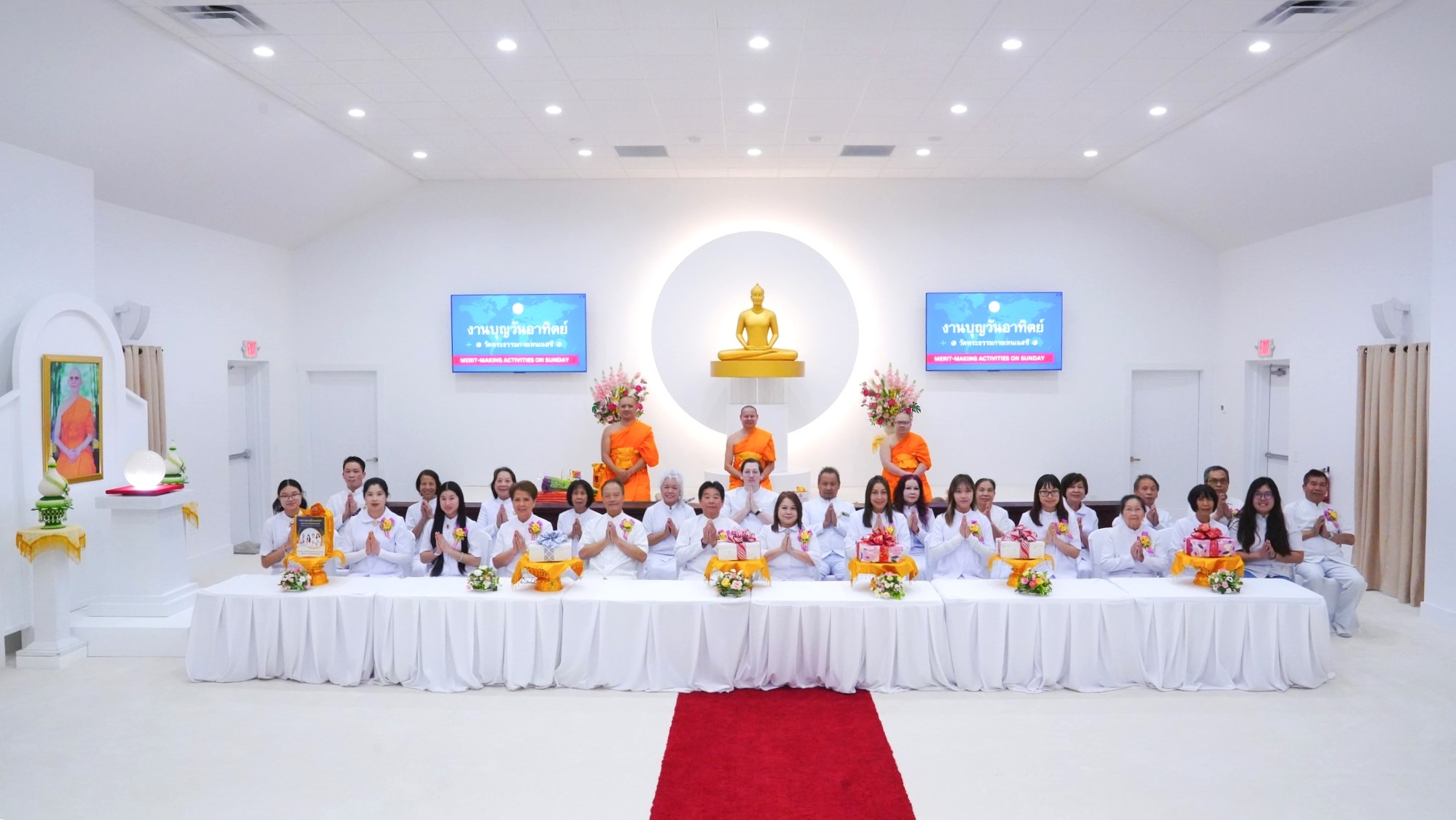 วัดพระธรรมกายเทนเนสซี จัดงานบุญวันอาทิตย์