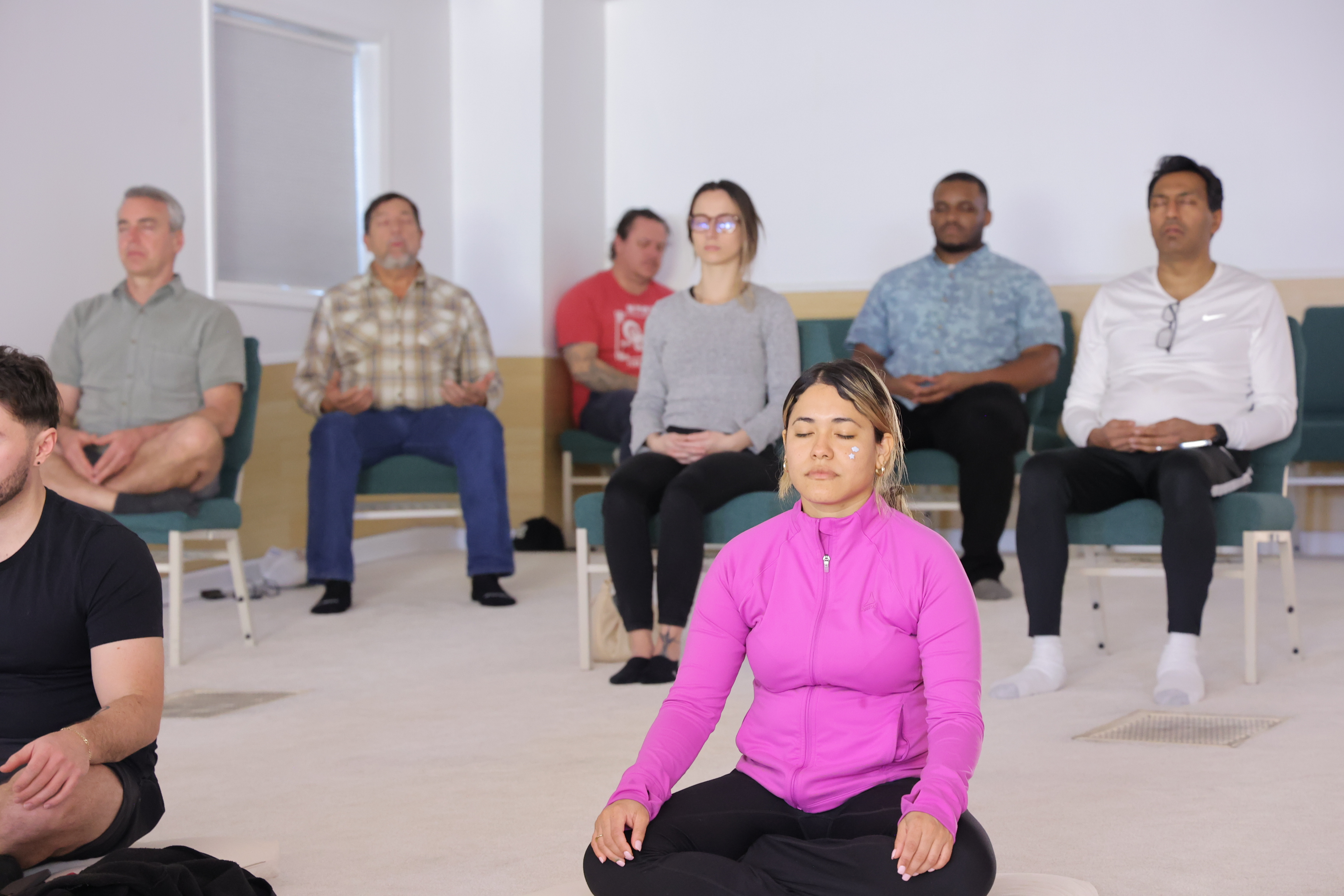 วัดพระธรรมกายจอร์เจีย จัดกิจกรรมนั่งสมาธิสำหรับชาวท้องถิ่น