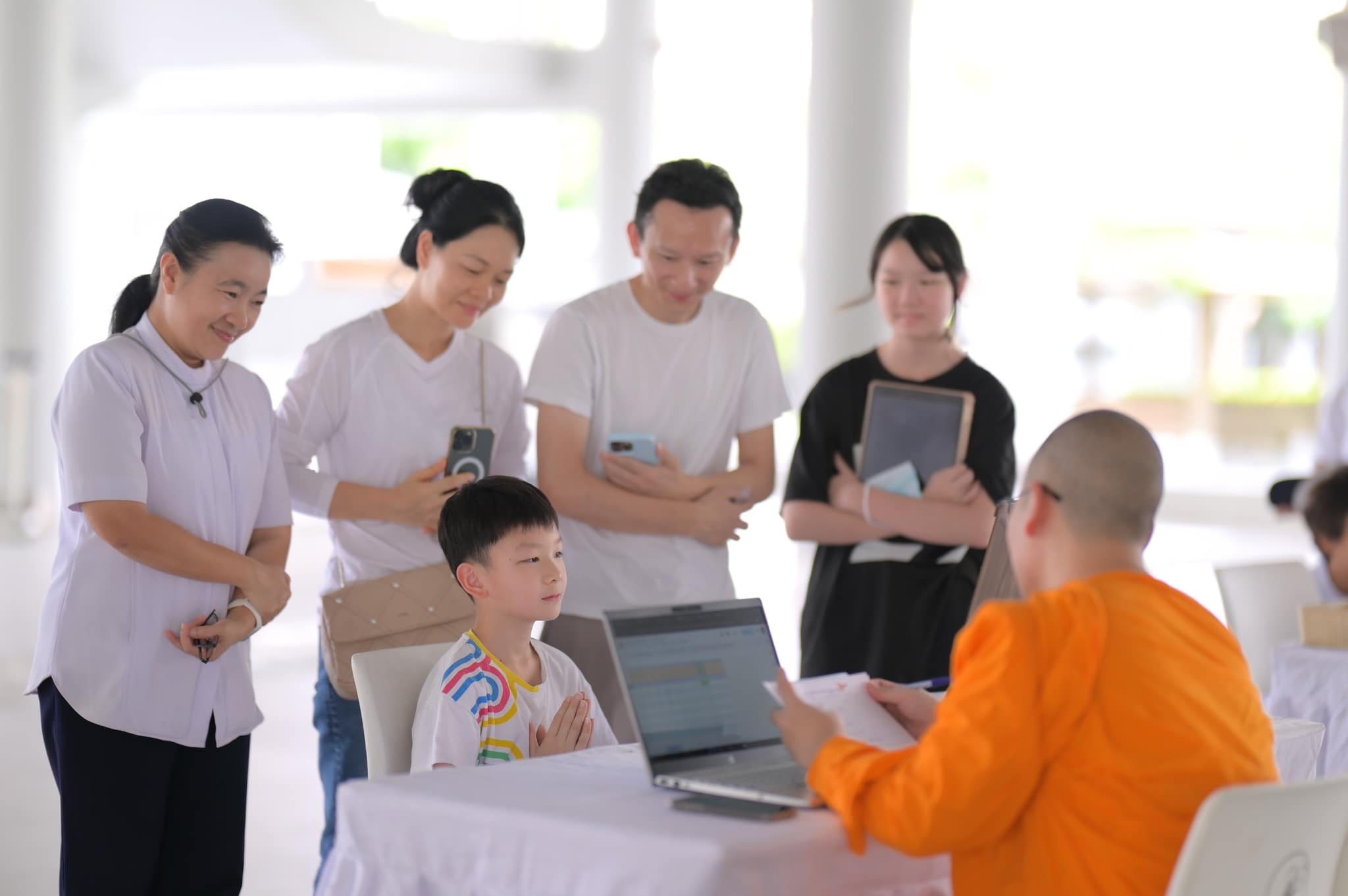 บรรยากาศสมัครและสัมภาษณ์ โครงการหน่อแก้วเปรียญธรรมรุ่นที่ 13