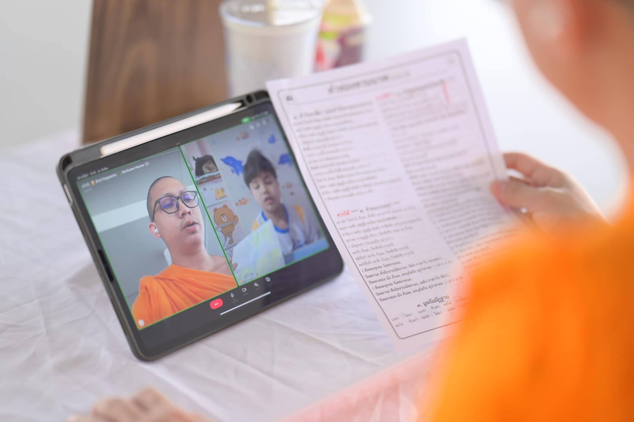 บรรยากาศสมัครและสัมภาษณ์ โครงการหน่อแก้วเปรียญธรรมรุ่นที่ 13