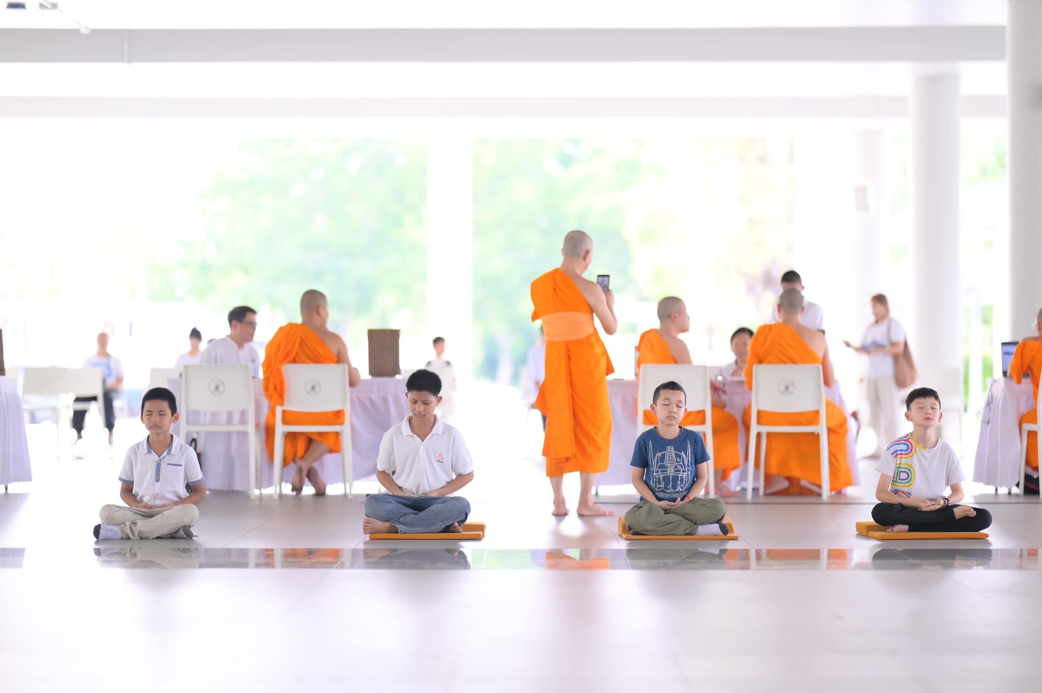 บรรยากาศสมัครและสัมภาษณ์ โครงการหน่อแก้วเปรียญธรรมรุ่นที่ 13