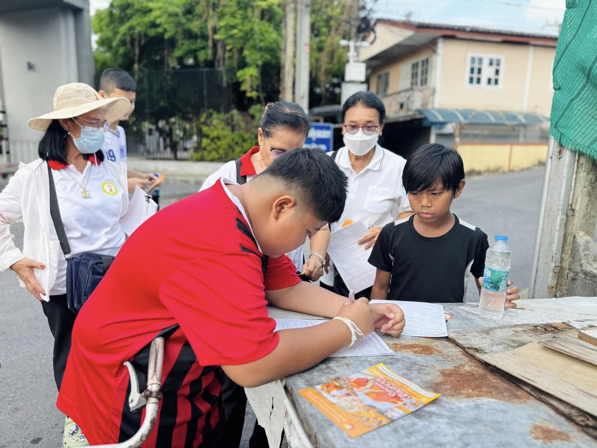 บรรยากาศชวนบวชสามเณรภาคฤดูร้อน กทม.