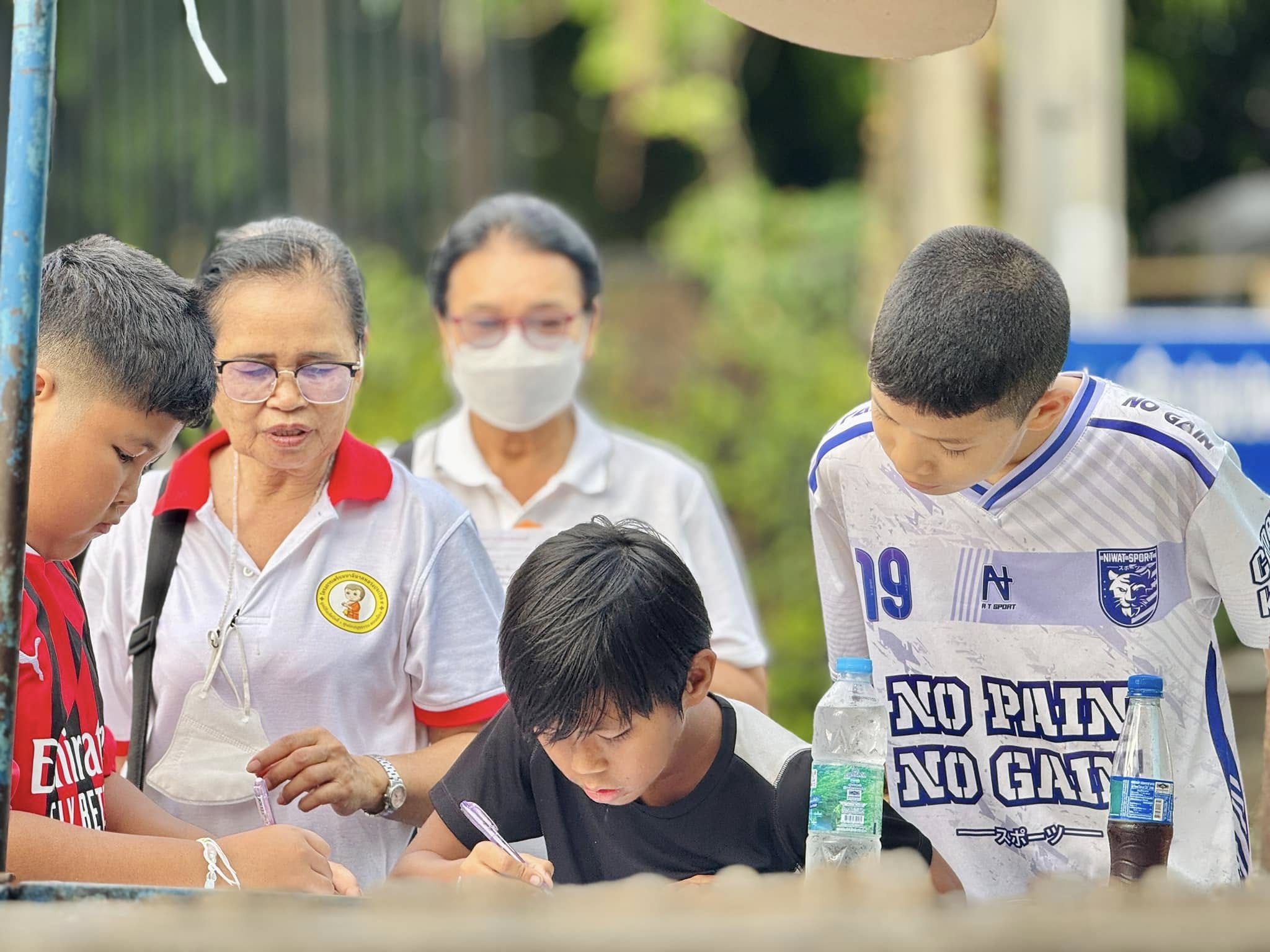 บรรยากาศชวนบวชสามเณรภาคฤดูร้อน กทม.