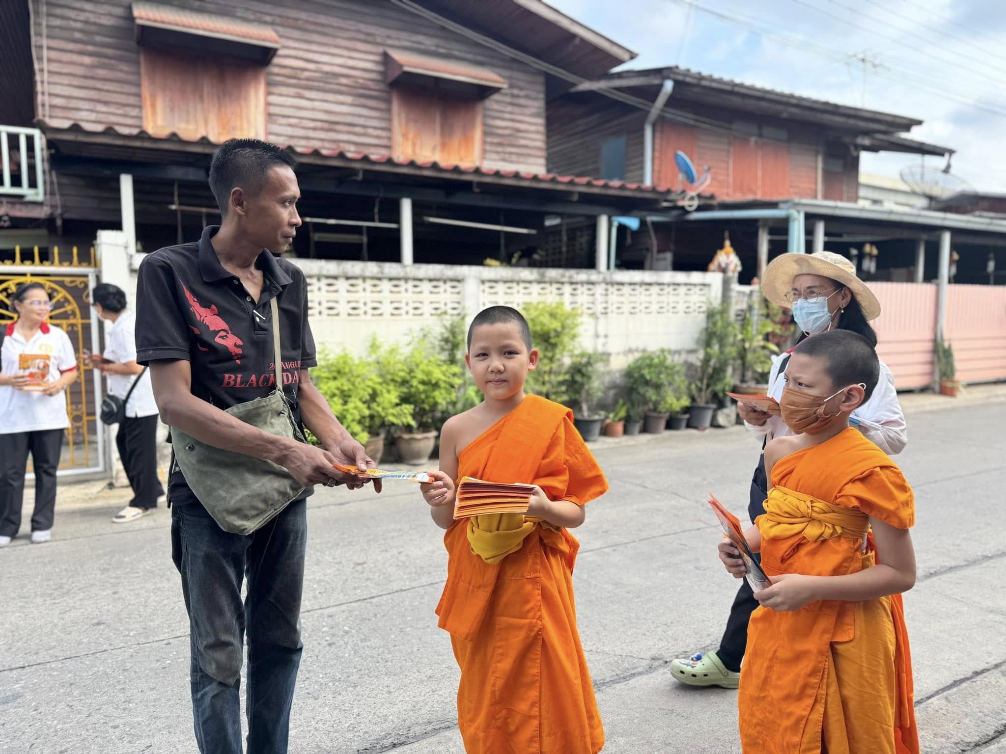 บรรยากาศชวนบวชสามเณรภาคฤดูร้อน กทม.