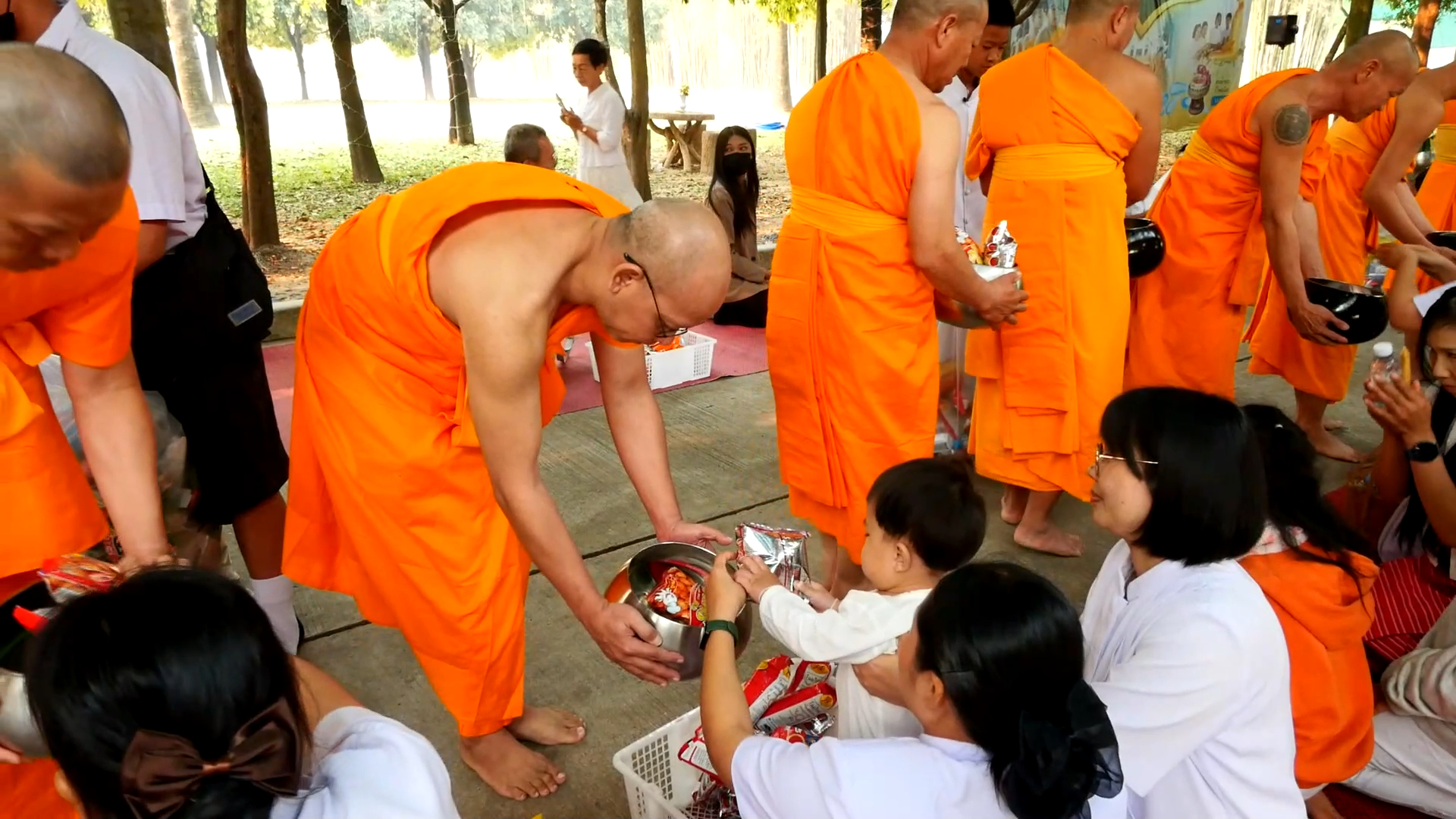 ธุดงคสถานล้านนา จัดงานบุญล้านนา