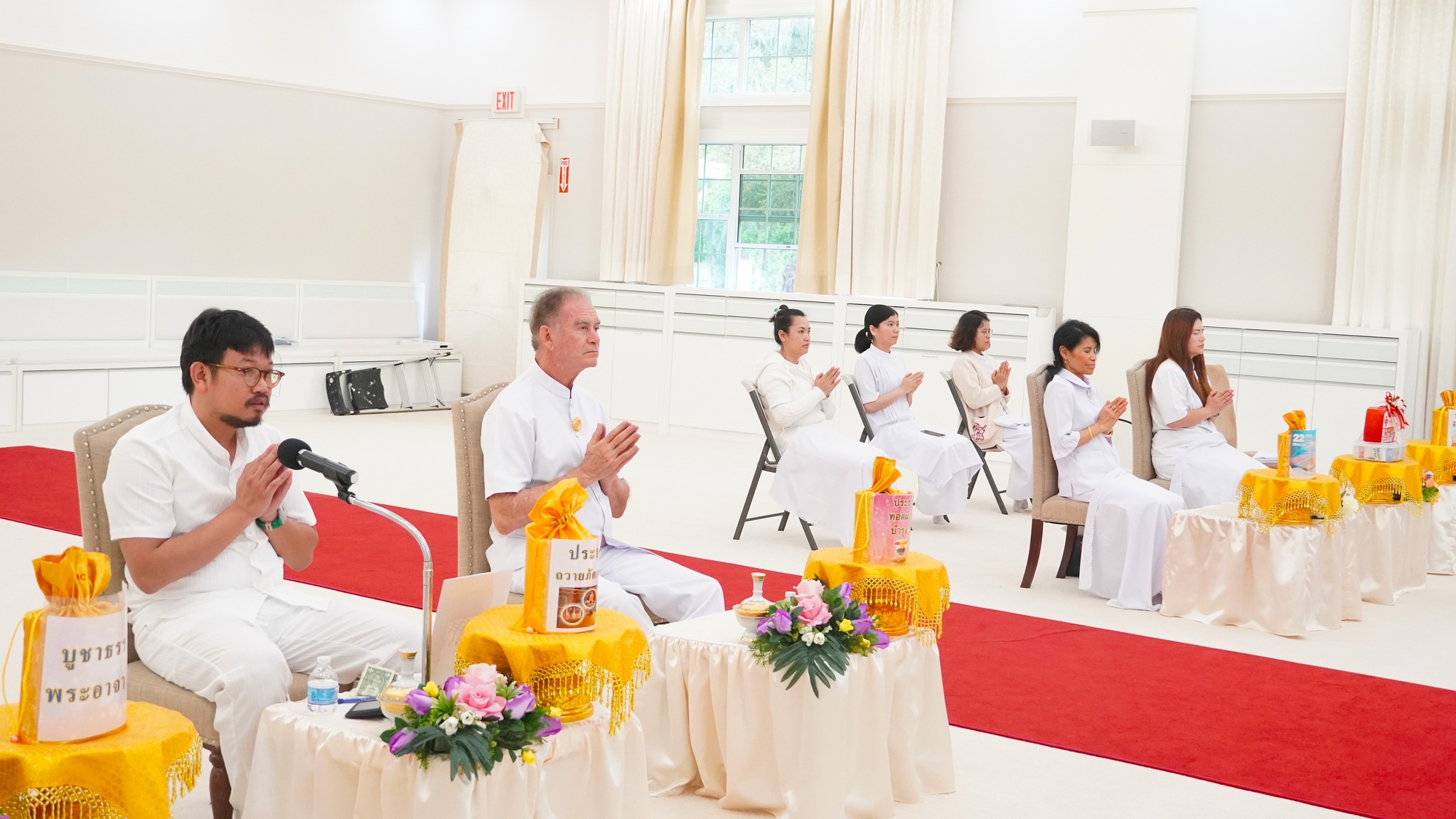 วัดพระธรรมกายฟลอริดา จัดงานบุญวันอาทิตย์