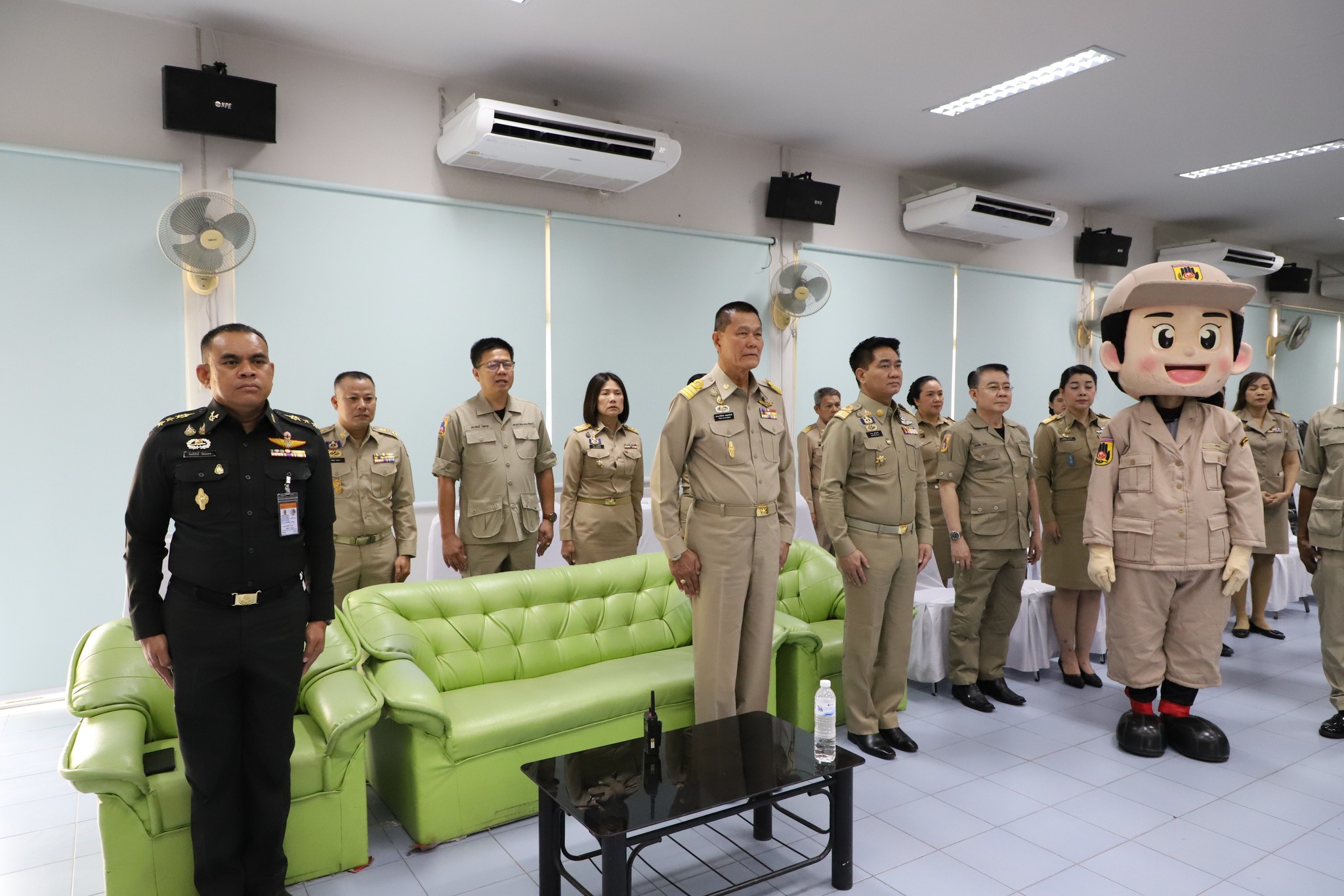 วัดพระธรรมกาย และคณะศิษย์ฯ สนับสนุนการจัดกิจกรรม วัน อปพร.