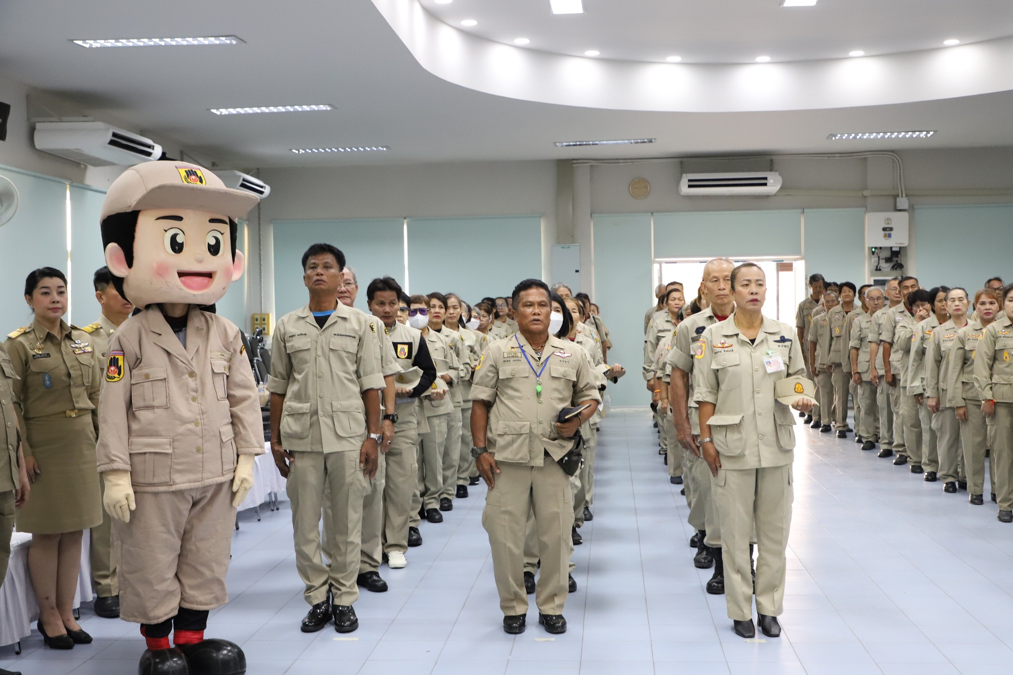 วัดพระธรรมกาย และคณะศิษย์ฯ สนับสนุนการจัดกิจกรรม วัน อปพร.