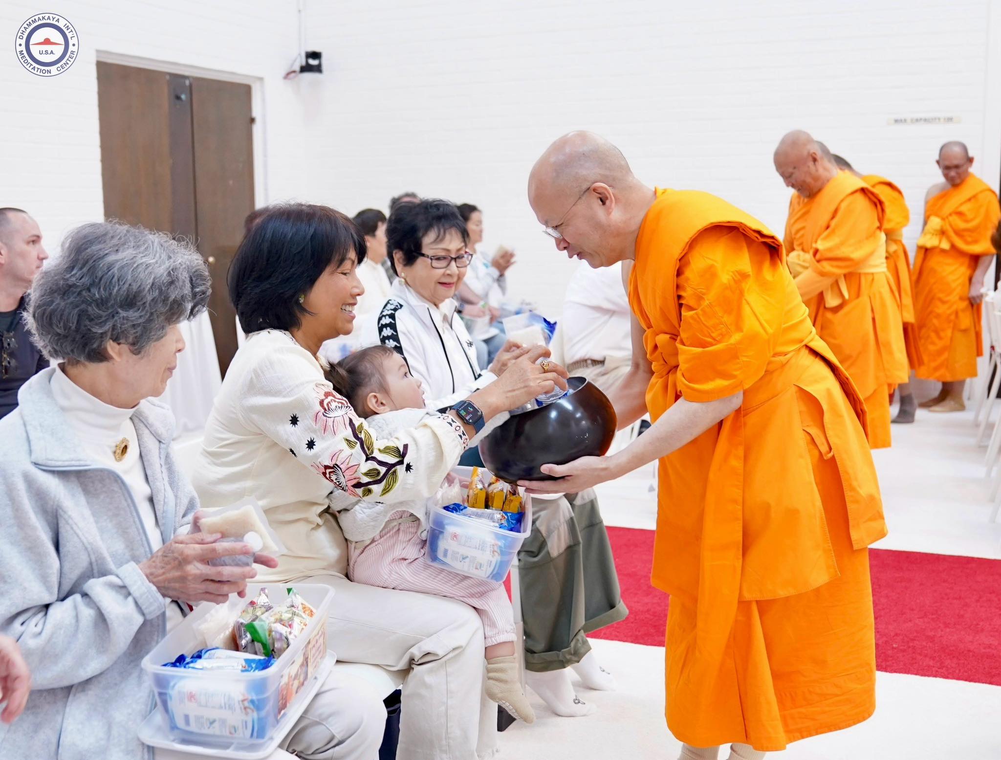 วัดพระธรรมกายแคลิฟอร์เนีย จัดกิจกรรมงานบุญประจำสัปดาห์