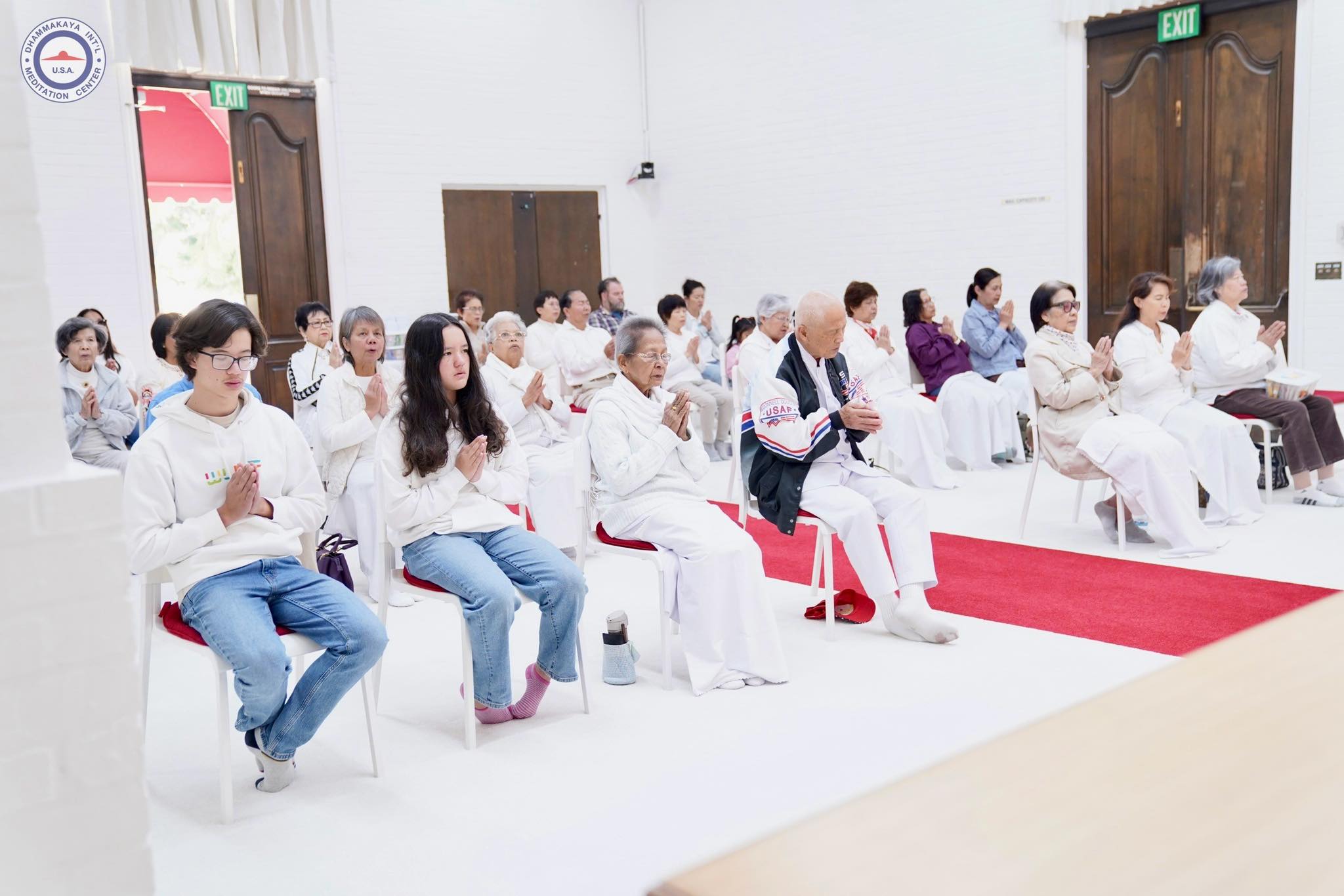 วัดพระธรรมกายแคลิฟอร์เนีย จัดกิจกรรมงานบุญประจำสัปดาห์