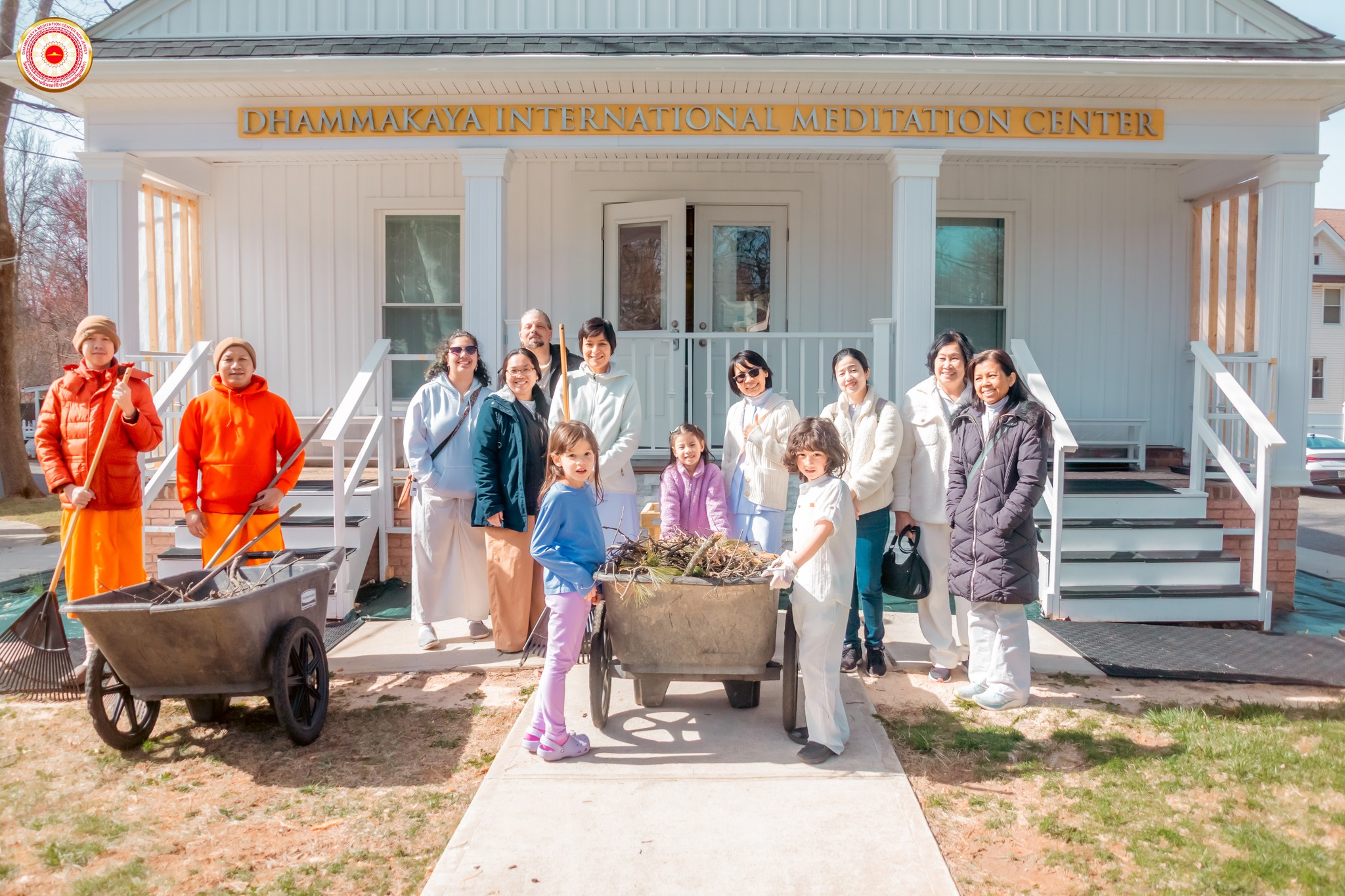 วัดพระธรรมกายนิวเจอร์ซี จัดงานบุญวันอาทิตย์