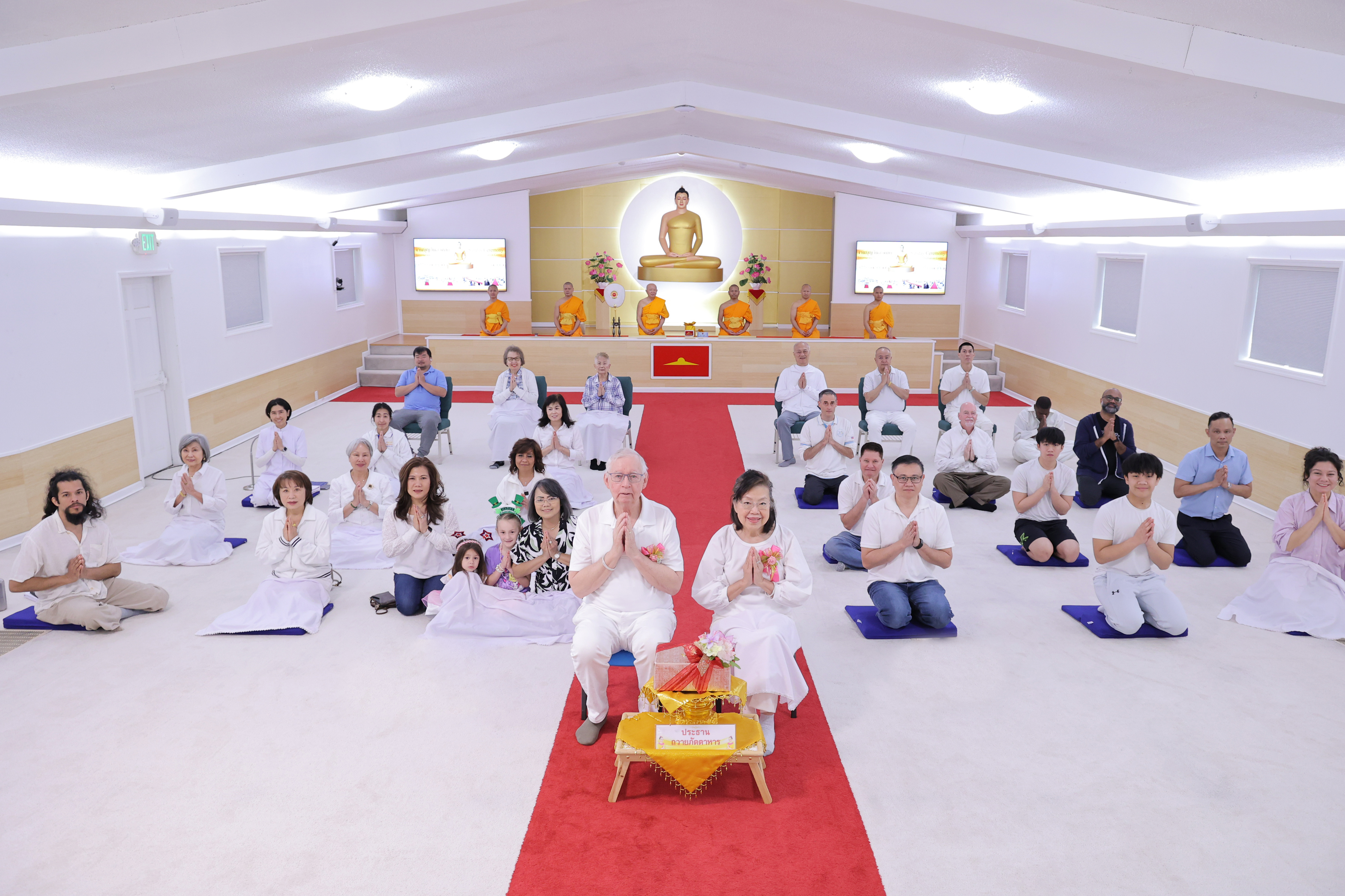 วัดพระธรรมกายจอร์เจีย จัดงานบุญวันอาทิตย์