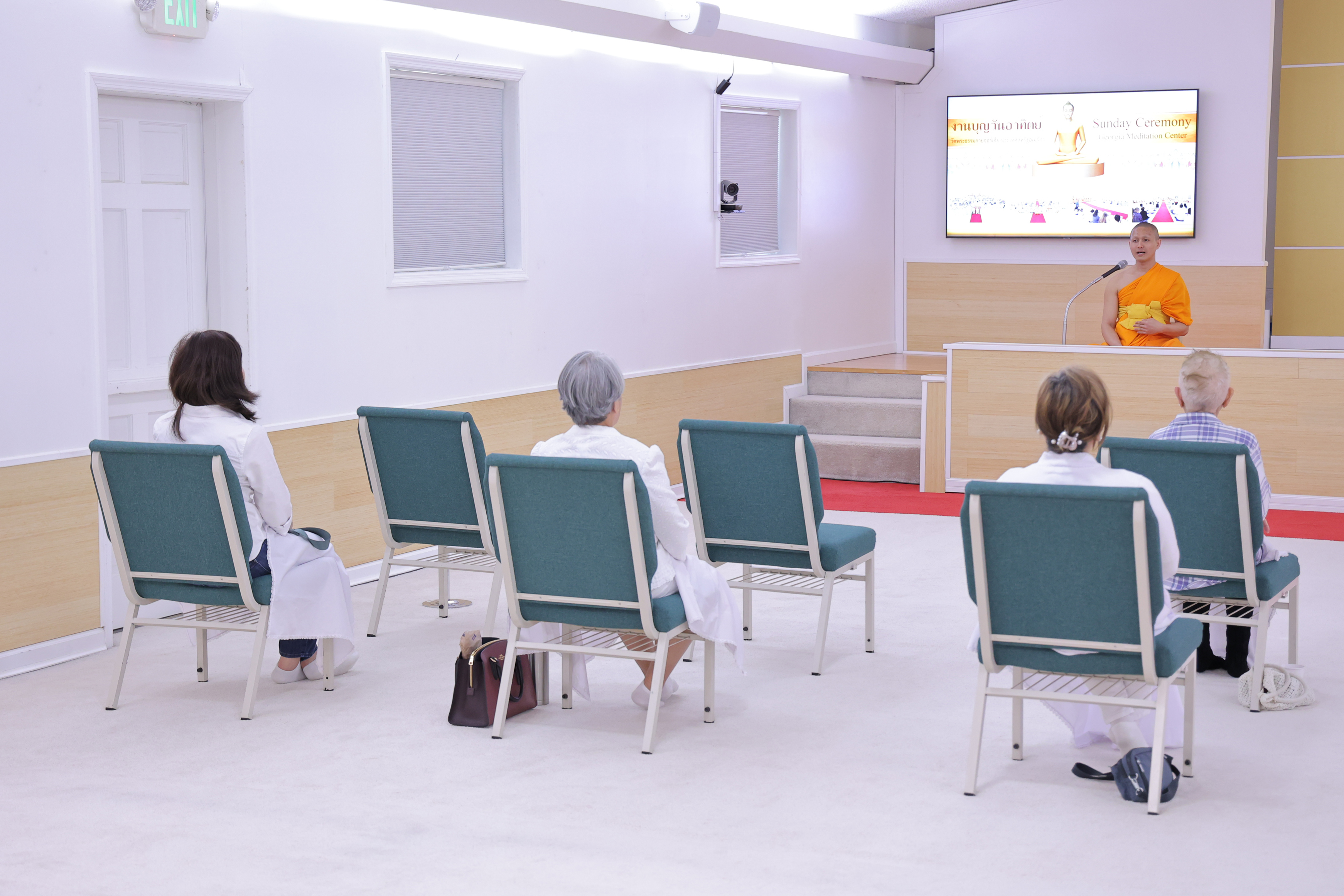 วัดพระธรรมกายจอร์เจีย จัดงานบุญวันอาทิตย์