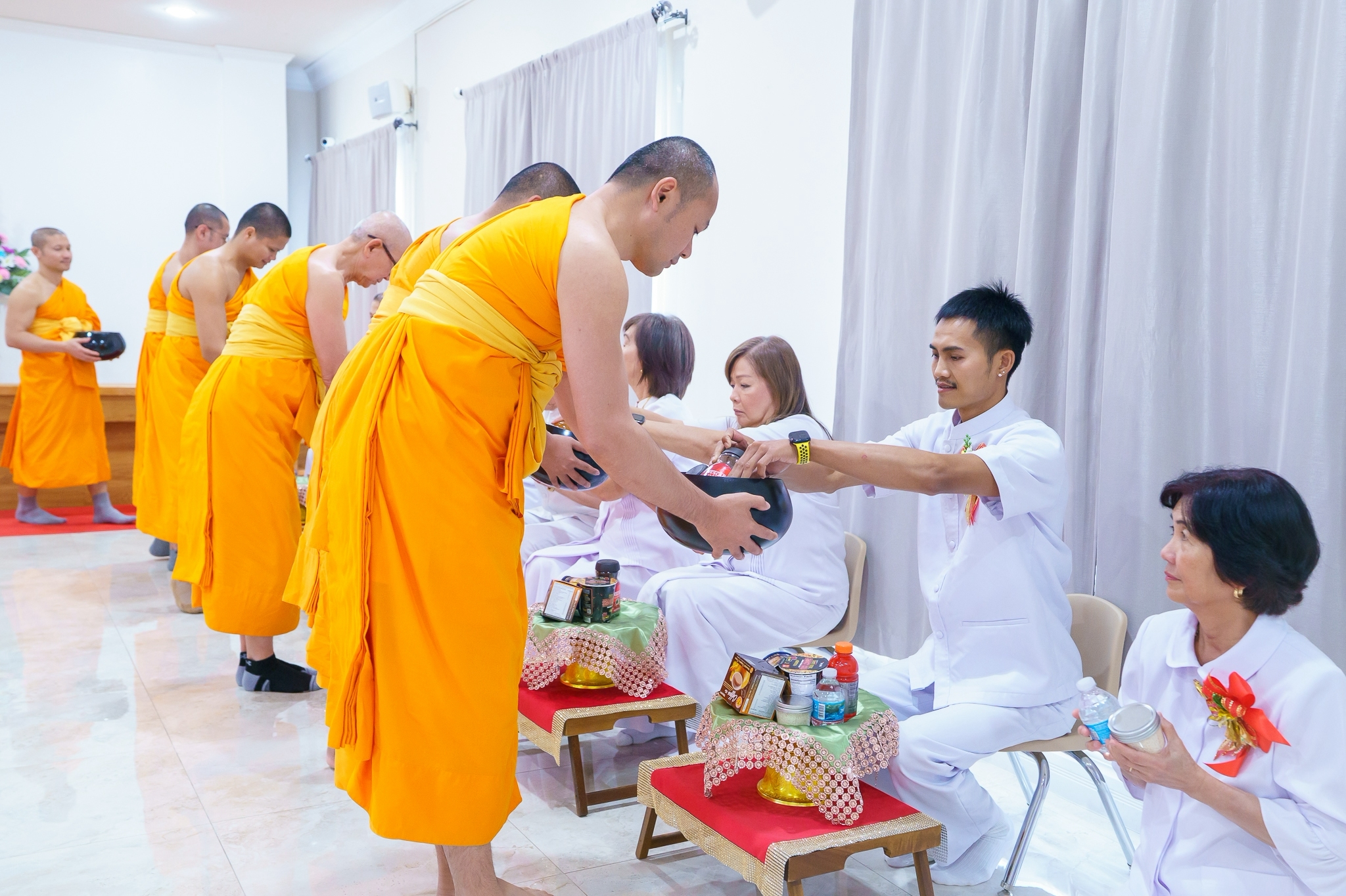 วัดพระธรรมกายปาล์มบีช จัดงานบุญวันอาทิตย์