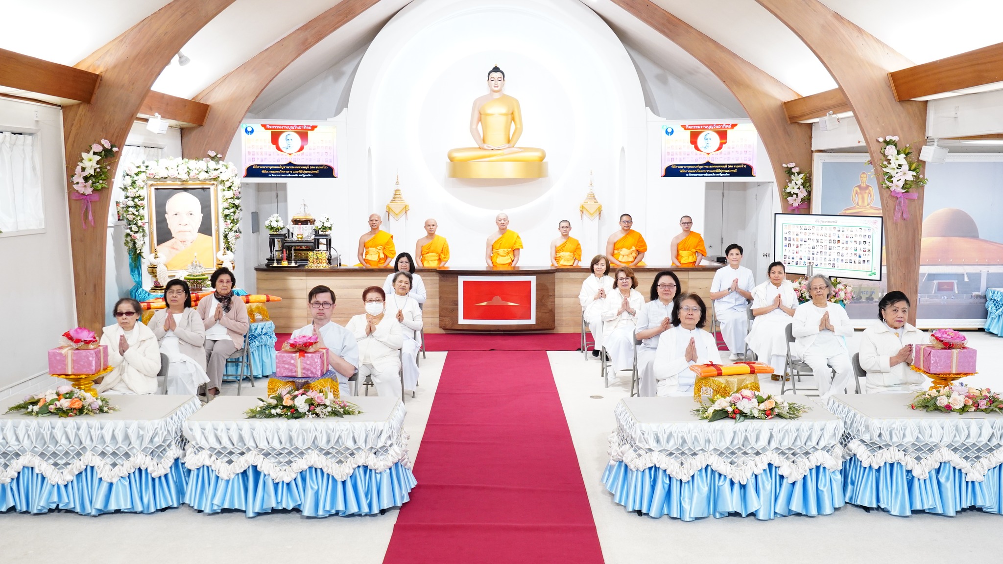 วัดพระธรรมกายซีแอตเติล จัดงานบุญวันอาทิตย์