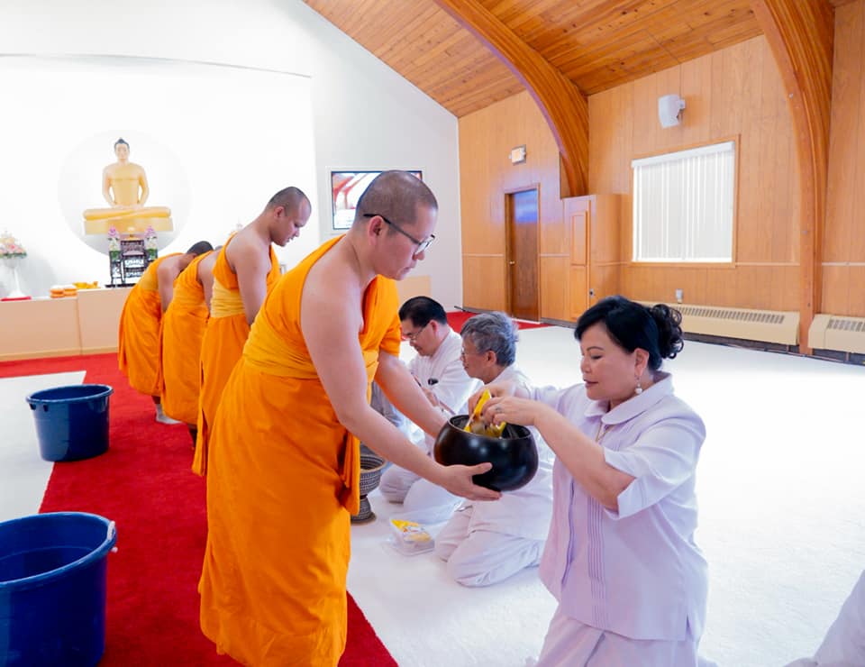 วัดพระธรรมกายมินเนโซตา จัดงานบุญวันอาทิตย์