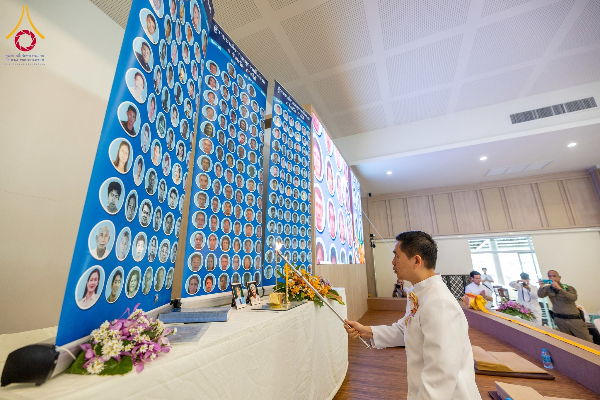 วัดพระธรรมกาย จัดพิธีถวายสังฆทาน แด่คณะสงฆ์ 323 วัด ปีที่ 21 ครั้งที่ 175