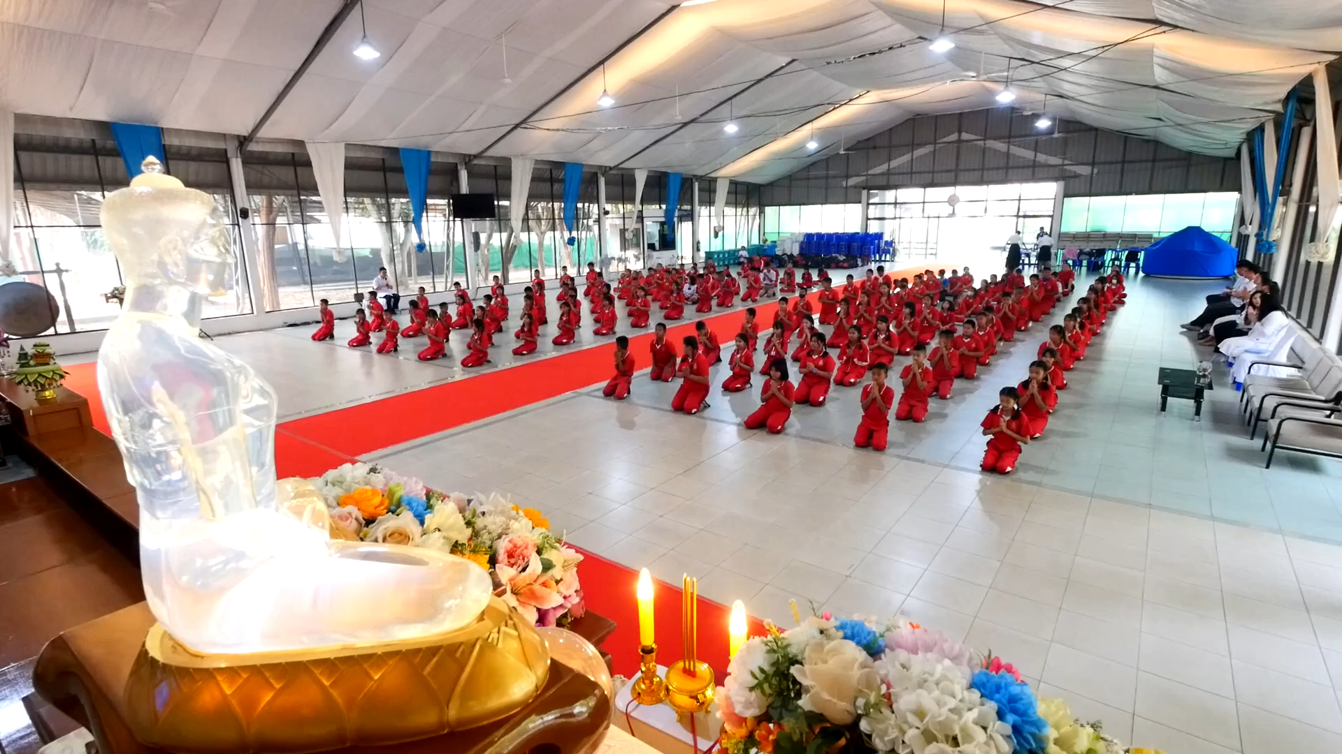 โรงเรียนบ้านห้วยเกี๋ยง จัดกิจกรรม ค่ายพัฒนาคุณธรรม จริยธรรม สู่ความดีสากล