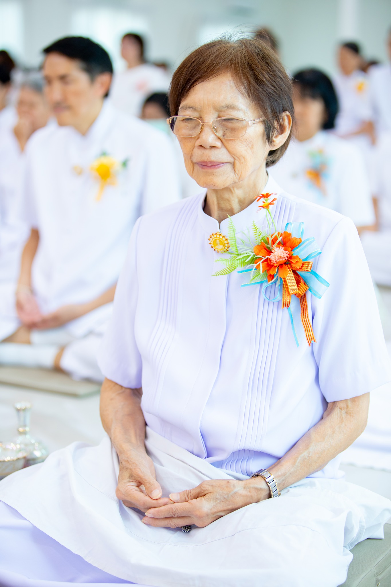 ศูนย์ปฏิบัติธรรมพระมงคลเทพมุนี จัดทอดผ้าป่า และพิธีสักการะพระมงคลเทพมุนี (สด จนฺทสโร)