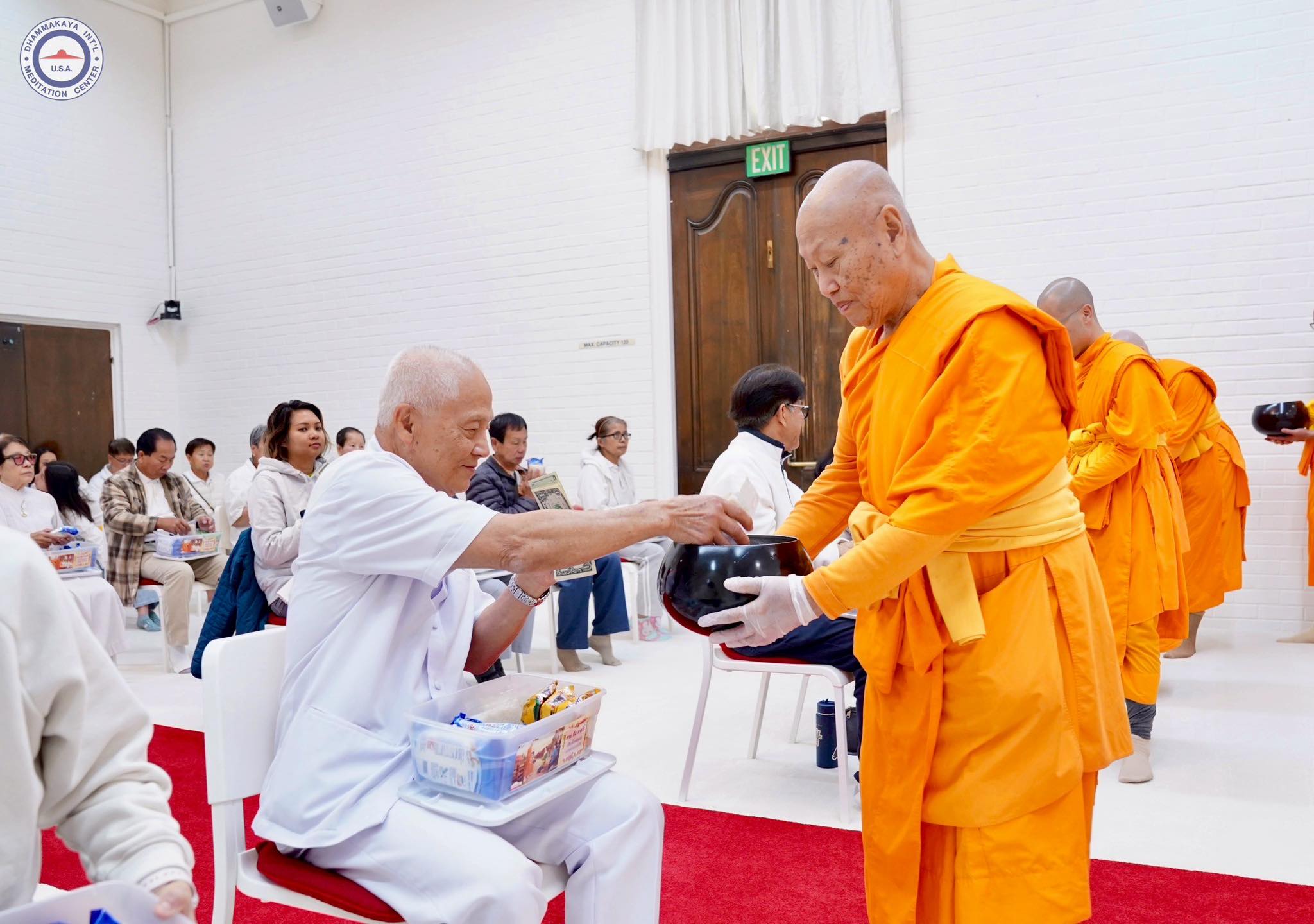 วัดพระธรรมกายแคลิฟอร์เนีย จัดกิจกรรมงานบุญประจำสัปดาห์