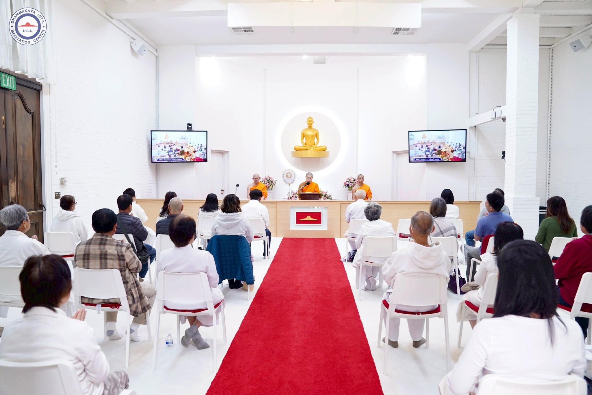 วัดพระธรรมกายแคลิฟอร์เนีย จัดกิจกรรมงานบุญประจำสัปดาห์