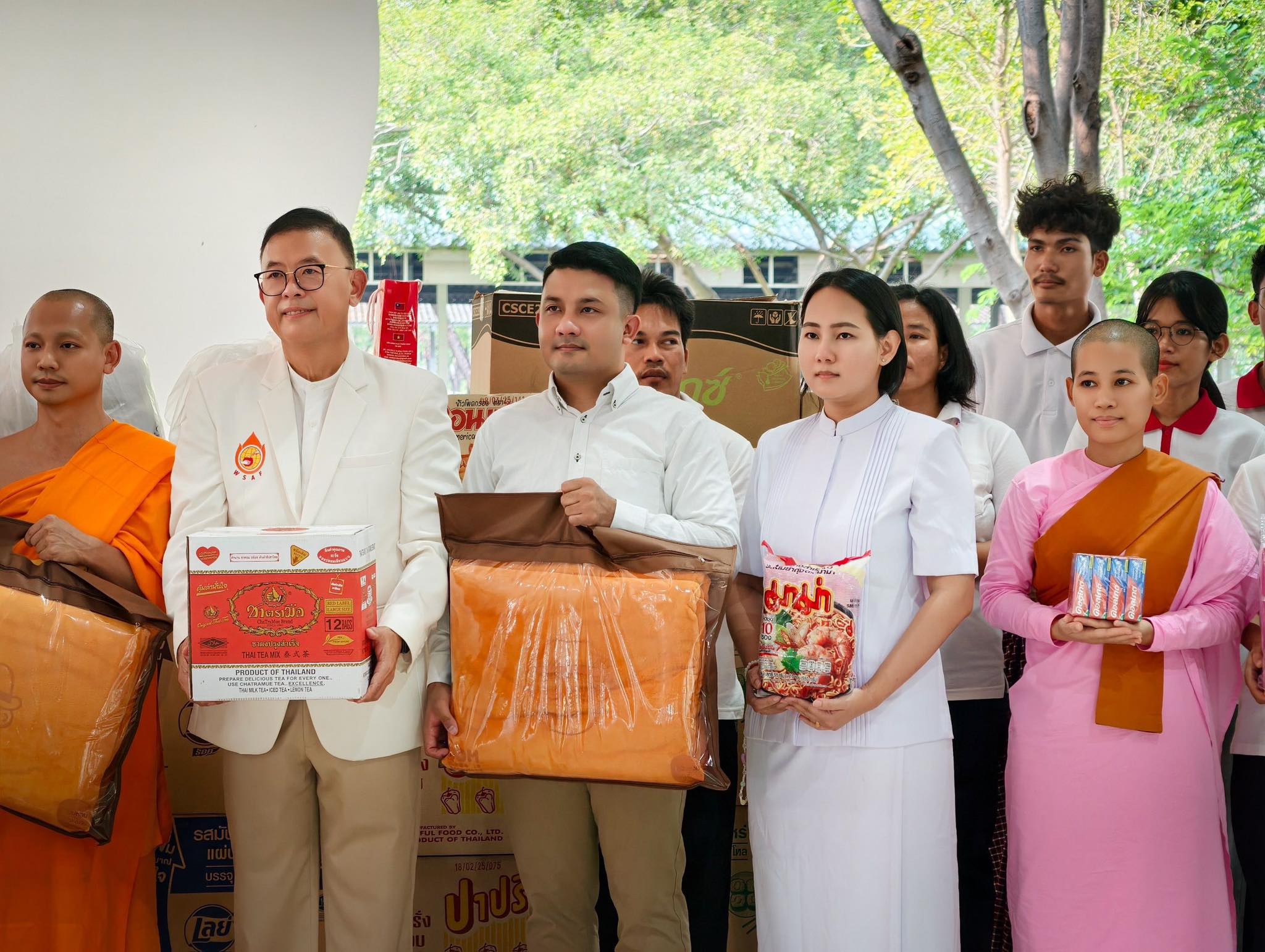 วัดพระธรรมกาย มูลนิธิธรรมกาย มอบ 500,000 บาท ช่วยเหลือผู้ประสบภัยแผ่นดินไหวเมียนมา