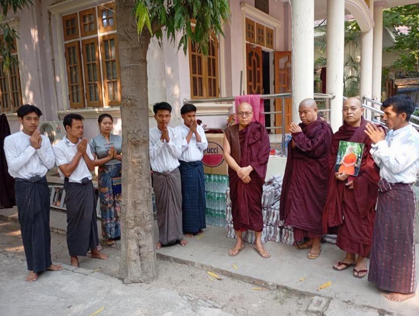 วัดธรรมกายช่วยเหลือแผ่นดินไหวในพม่า