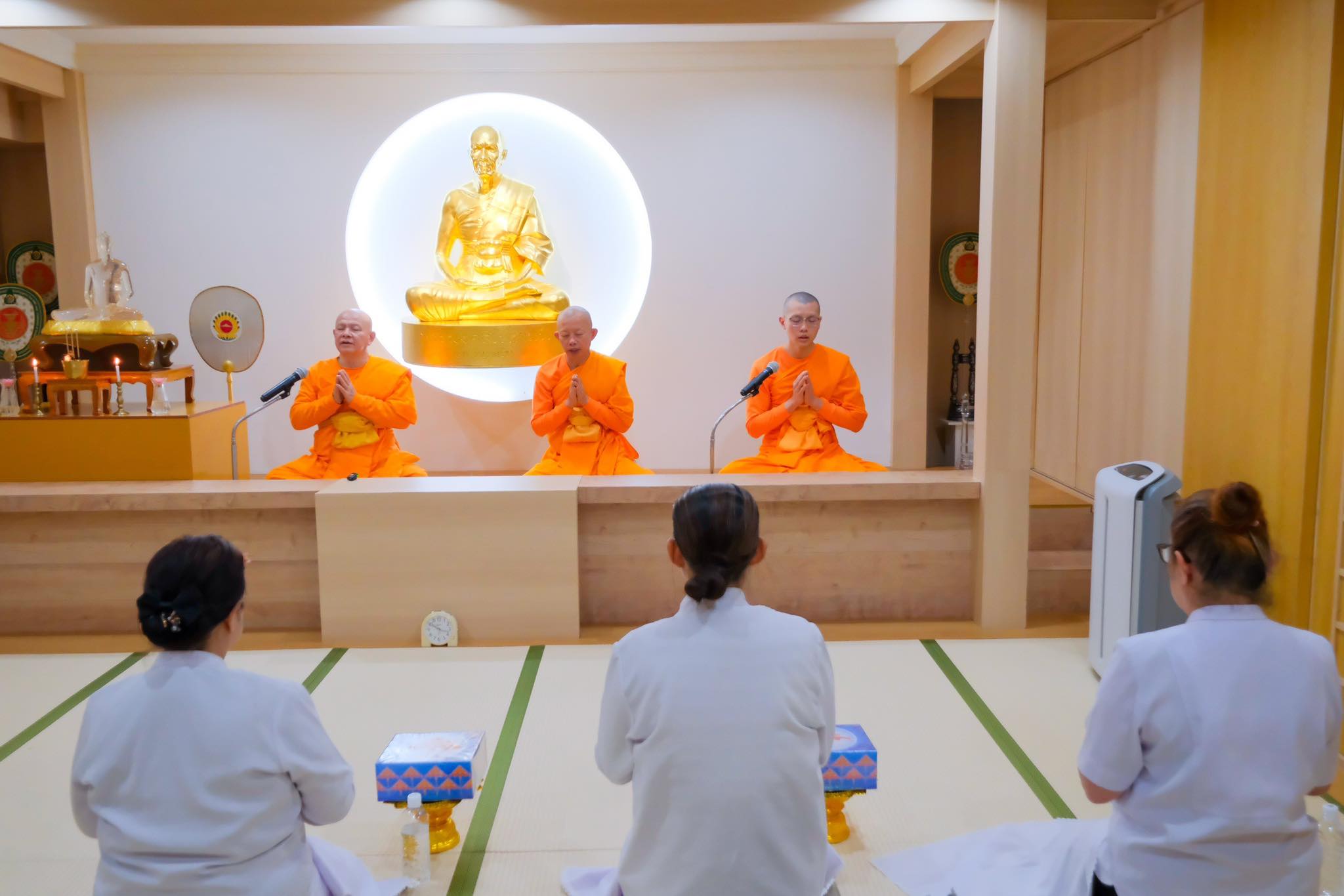 วัดพระธรรมกายคานากาว่า จัดพิธีบุพเปตพลี