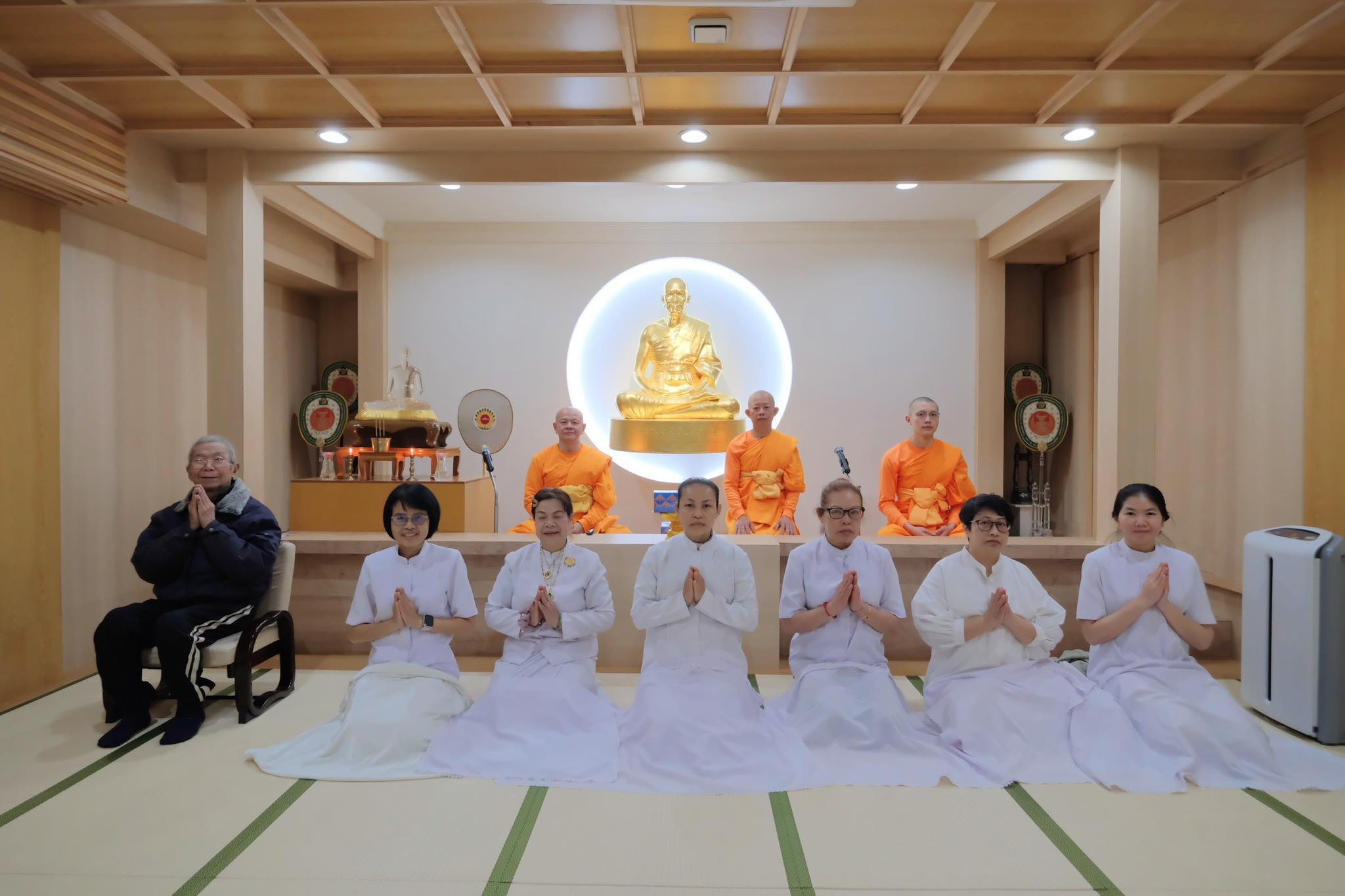 วัดพระธรรมกายคานากาว่า จัดพิธีบุพเปตพลี