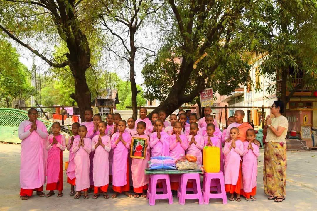 วัดพระธรรมกายช่วยเหลือแผ่นดินไหวพม่า