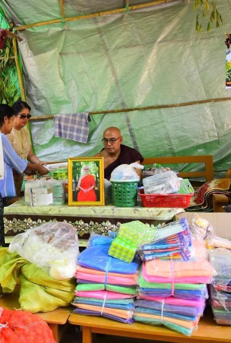 วัดพระธรรมกายช่วยเหลือแผ่นดินไหวพม่า