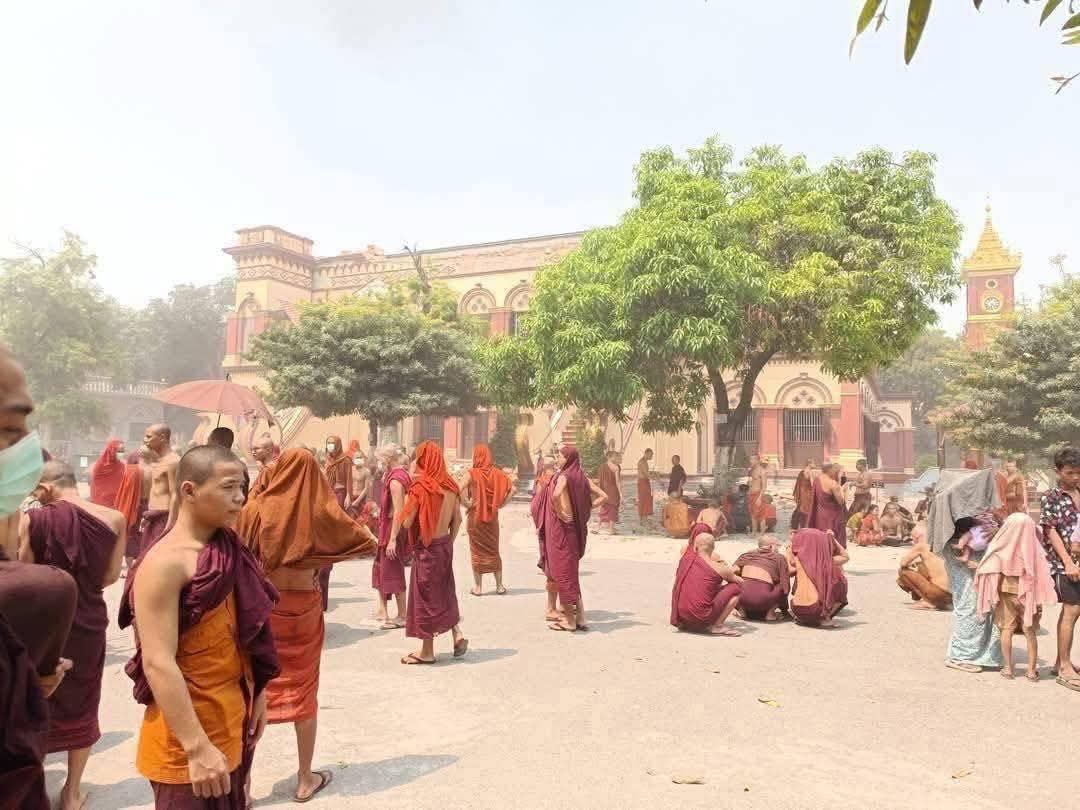 วัดพระธรรมกายช่วยเหลือแผ่นดินไหวพม่า