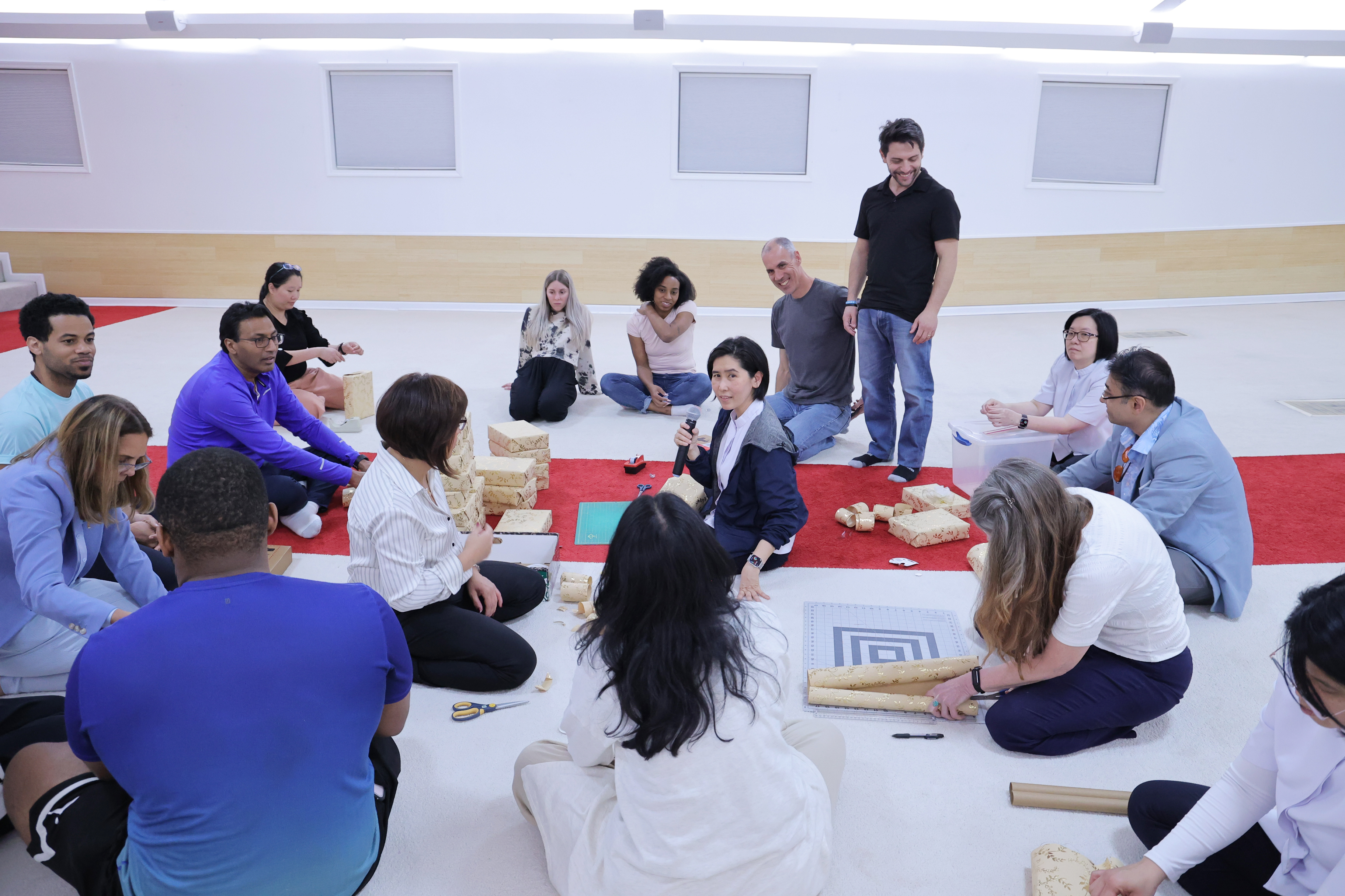 วัดพระธรรมกายจอร์เจีย จัดกิจกรรมนั่งสมาธิสำหรับชาวท้องถิ่น