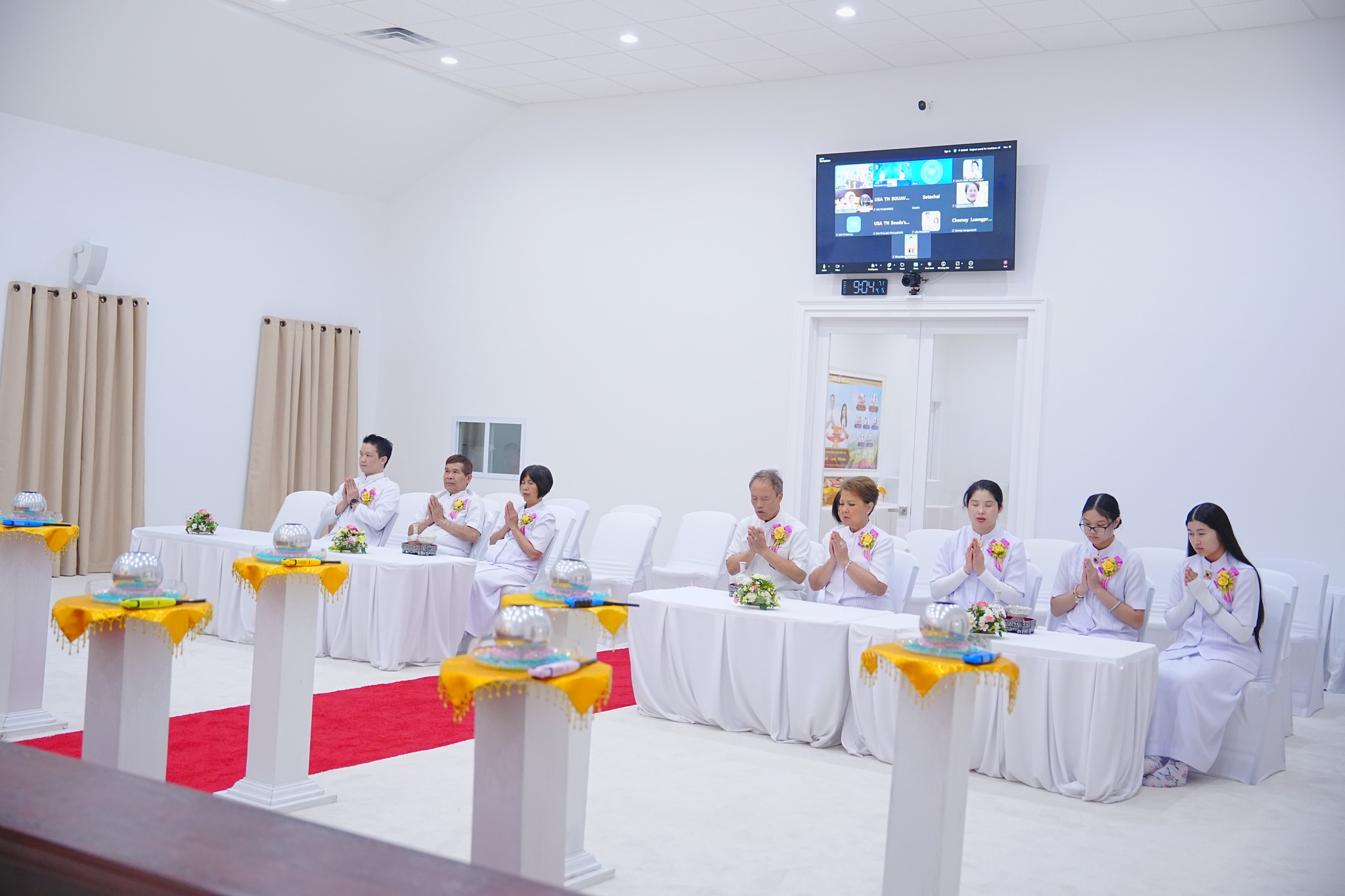 วัดพระธรรมกายเทนเนสซี จัดงานบุญบูชาข้าวพระ