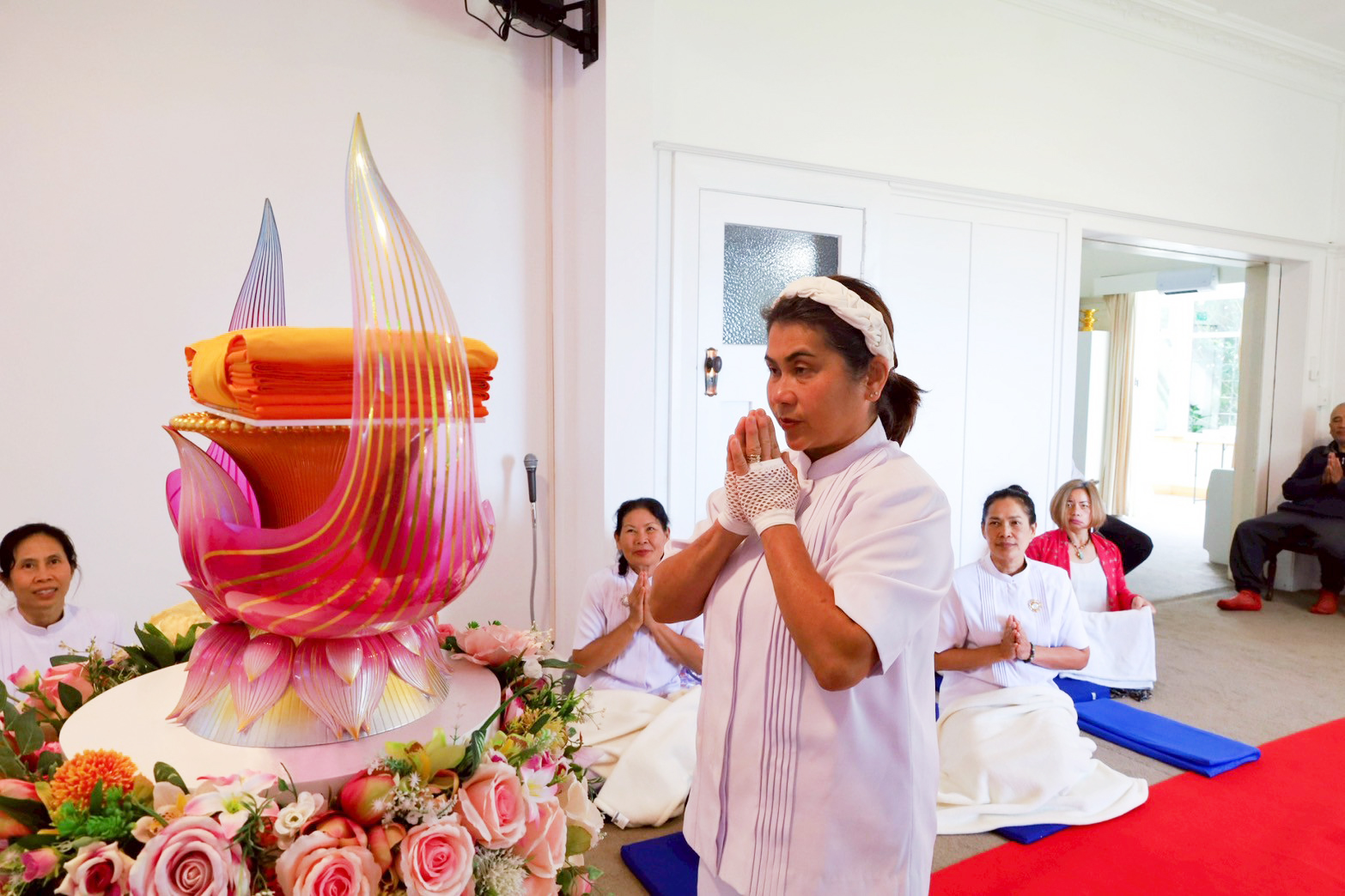 วัดพระธรรมกายดันนีดิน จัดงานบุญบูชาข้าวพระ