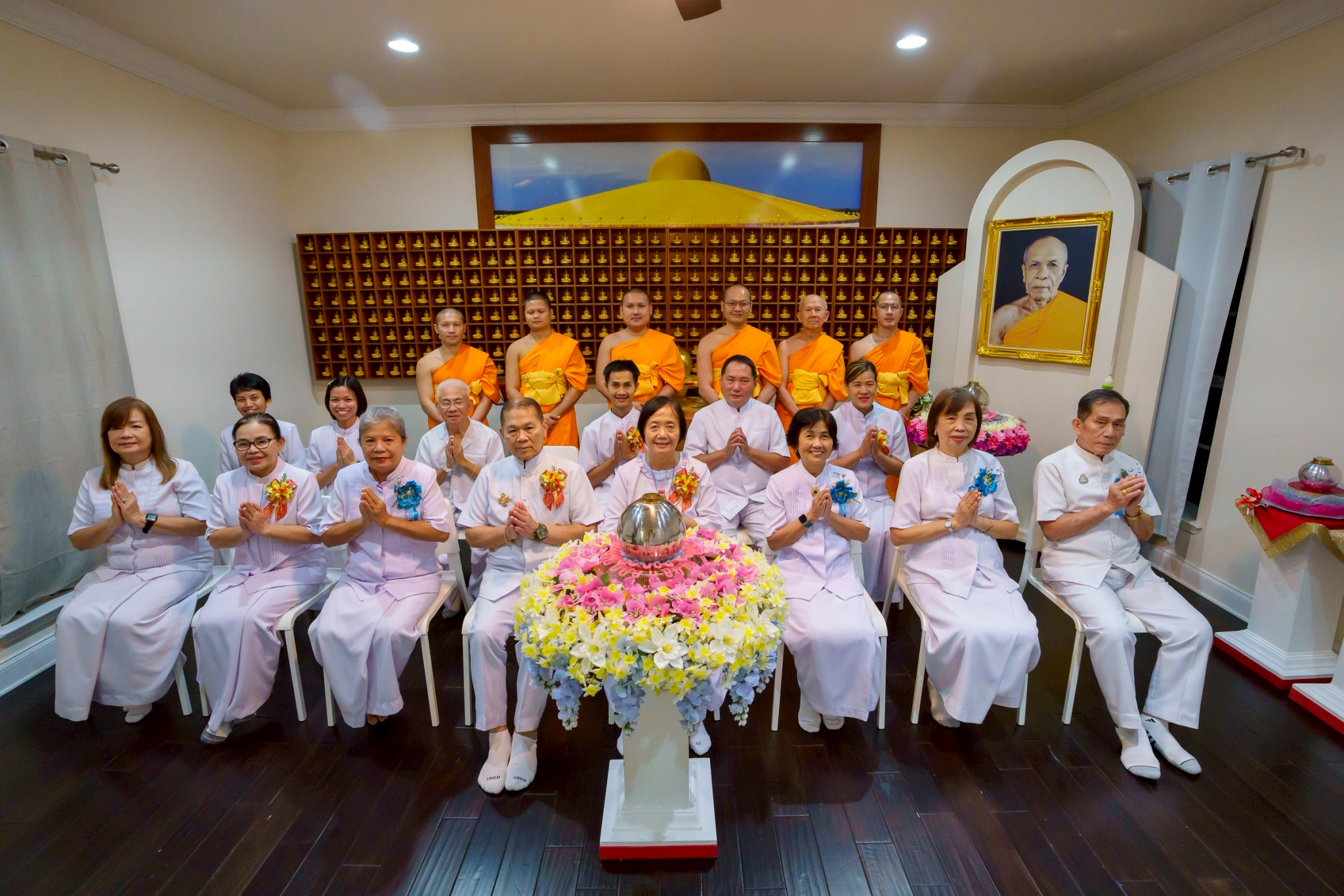 วัดพระธรรมกายปาล์มบีช จัดงานบุญบูชาข้าวพระ