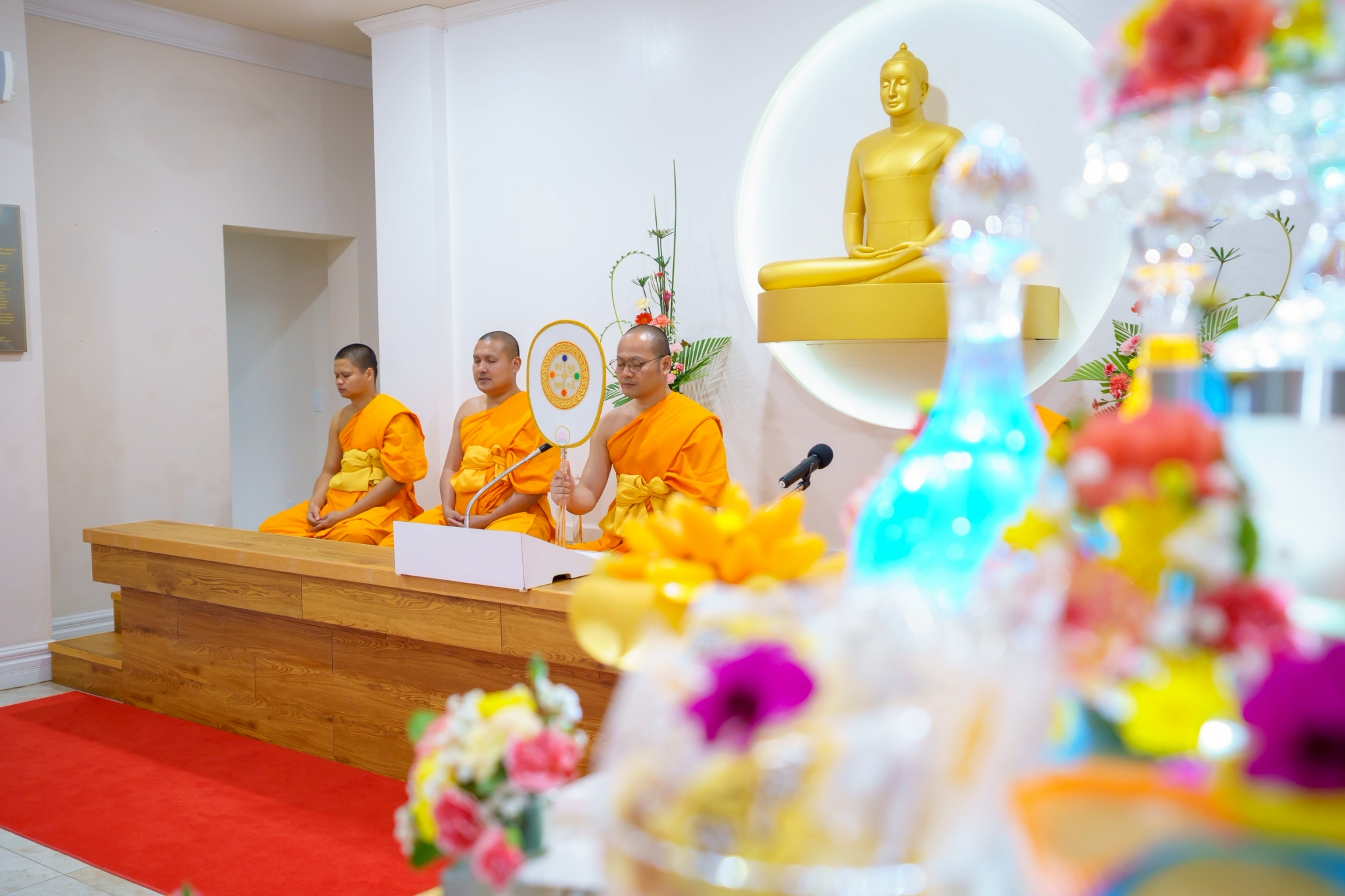 วัดพระธรรมกายปาล์มบีช จัดงานบุญบูชาข้าวพระ