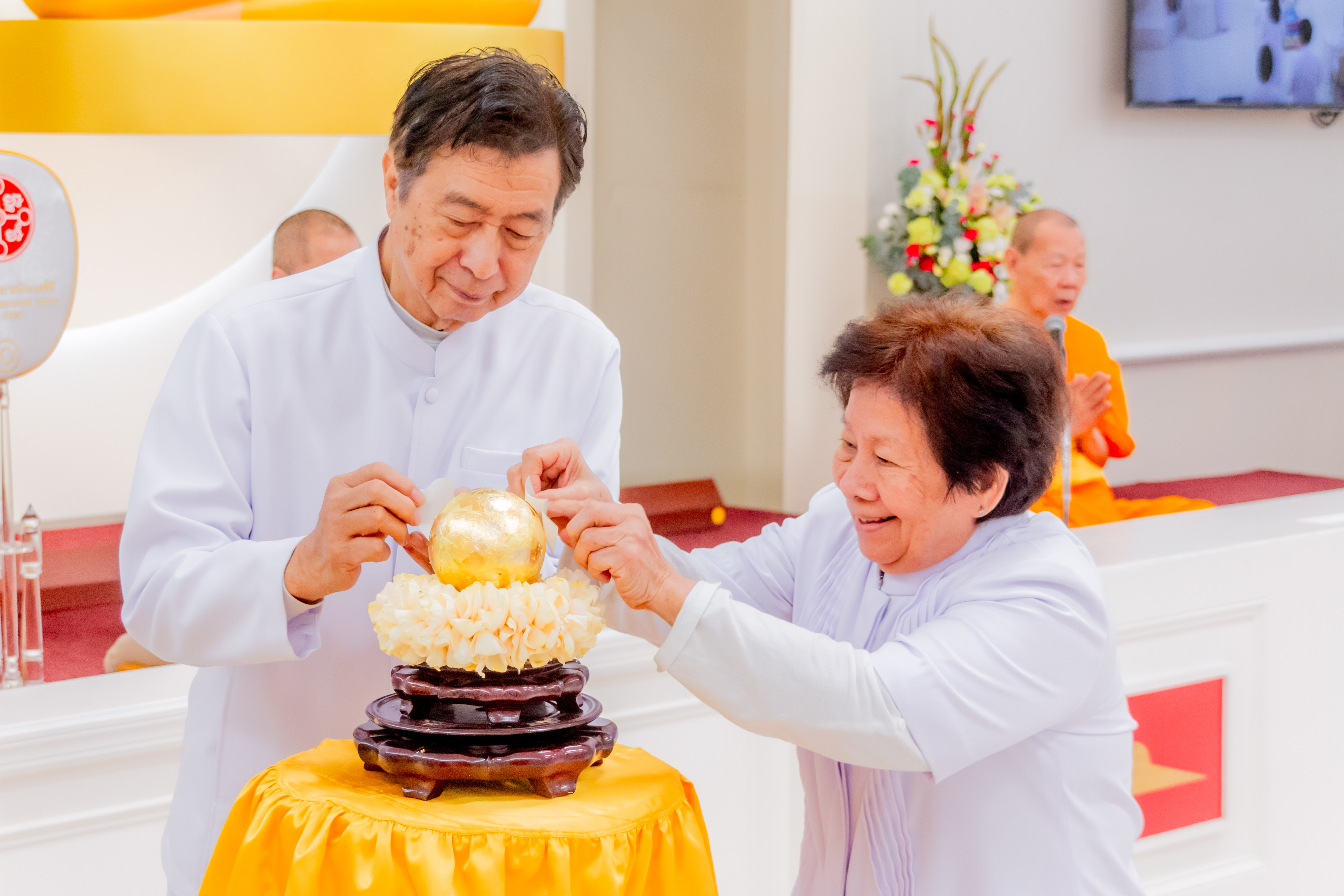 วัดพระธรรมกายนิวเจอร์ซี จัดงานบุญบูชาข้าวพระ