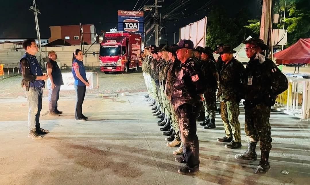 เจ้าอาวาสวัดพระธรรมกาย ส่งแรงใจแก่เจ้าหน้าที่ผู้ปฏิบัติงานในช่วงเทศกาลสงกรานต์