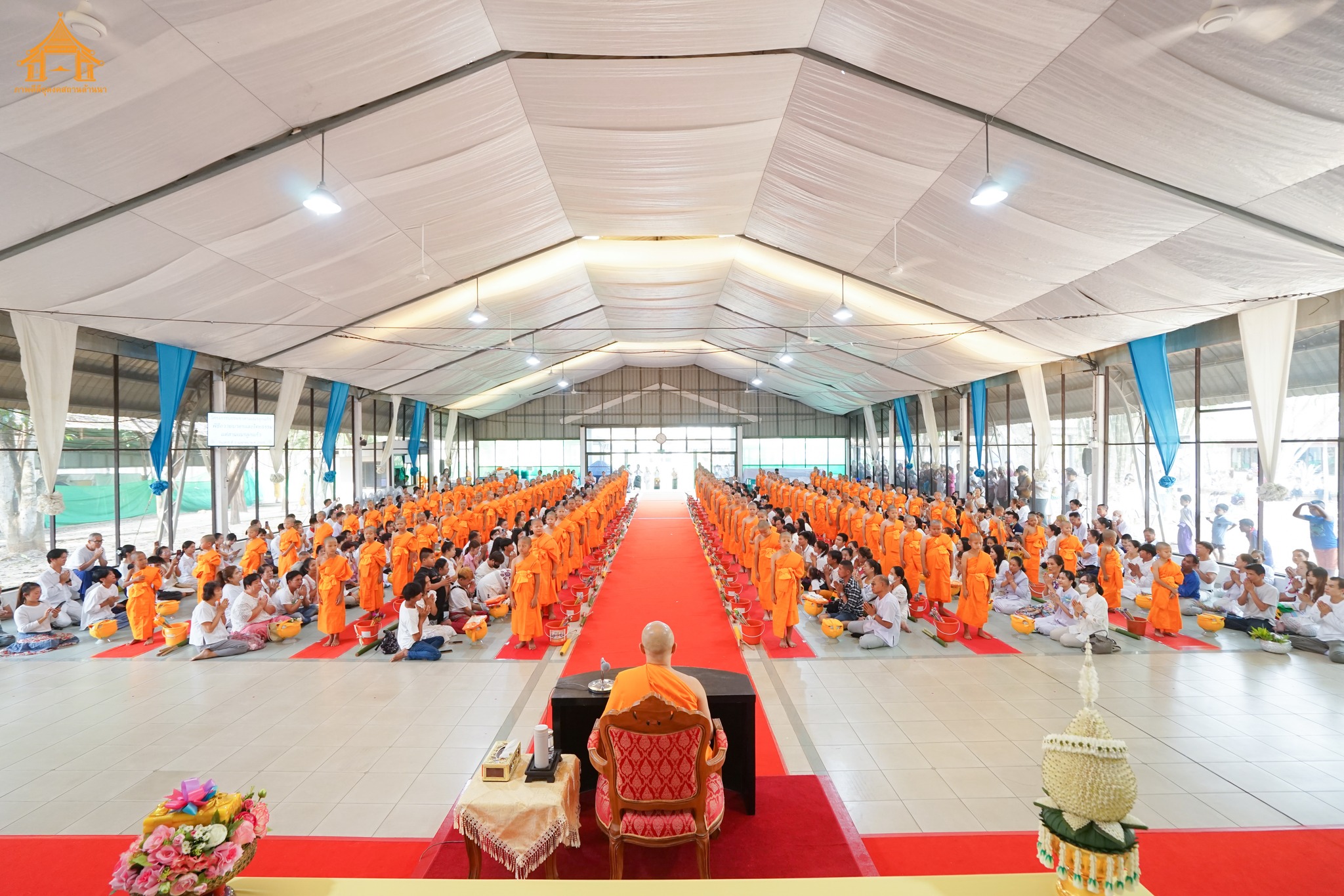 ธุดงคสถานล้านนา จัดโครงการบรรพชาสามเณรลูกแก้ว รุ่นที่ 38 ครั้งที่ 2 ประจำปีพุทธศักราช 2568