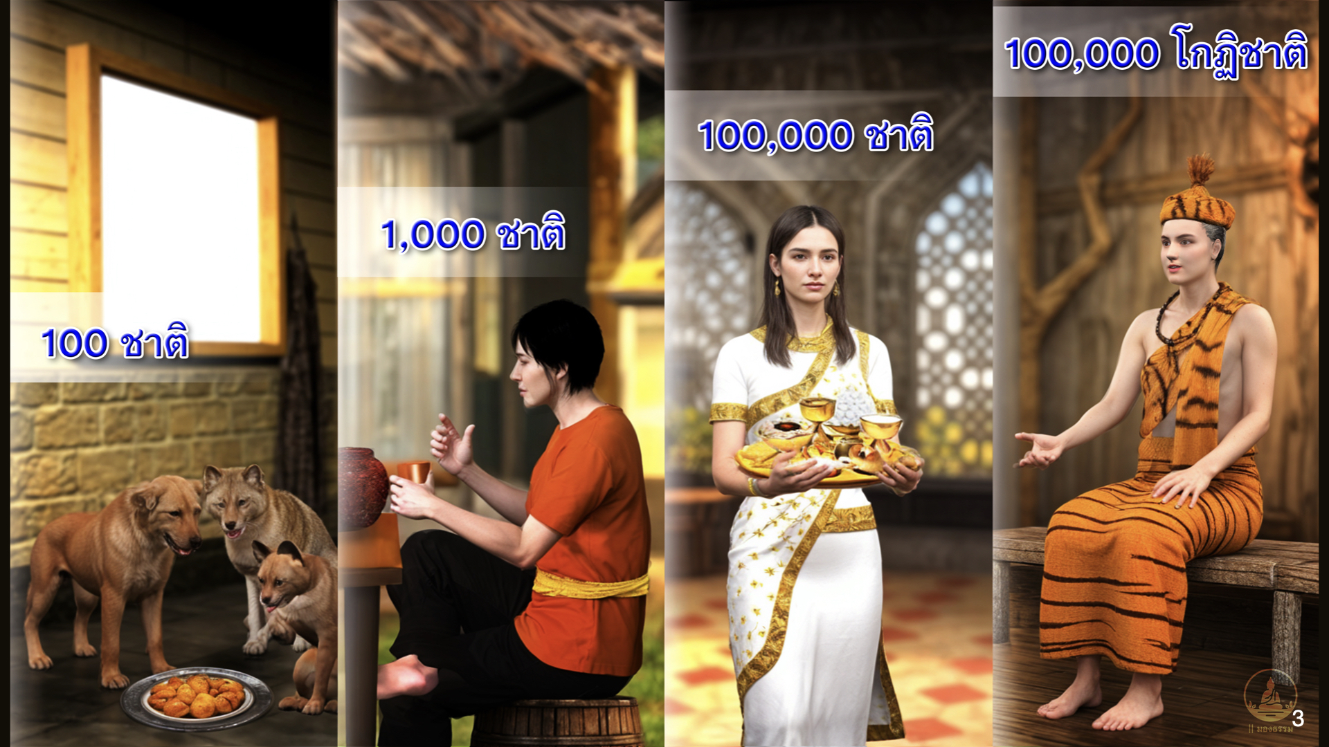 ทำทานแด่ปุถุชนพึงหวังผลต่างๆ