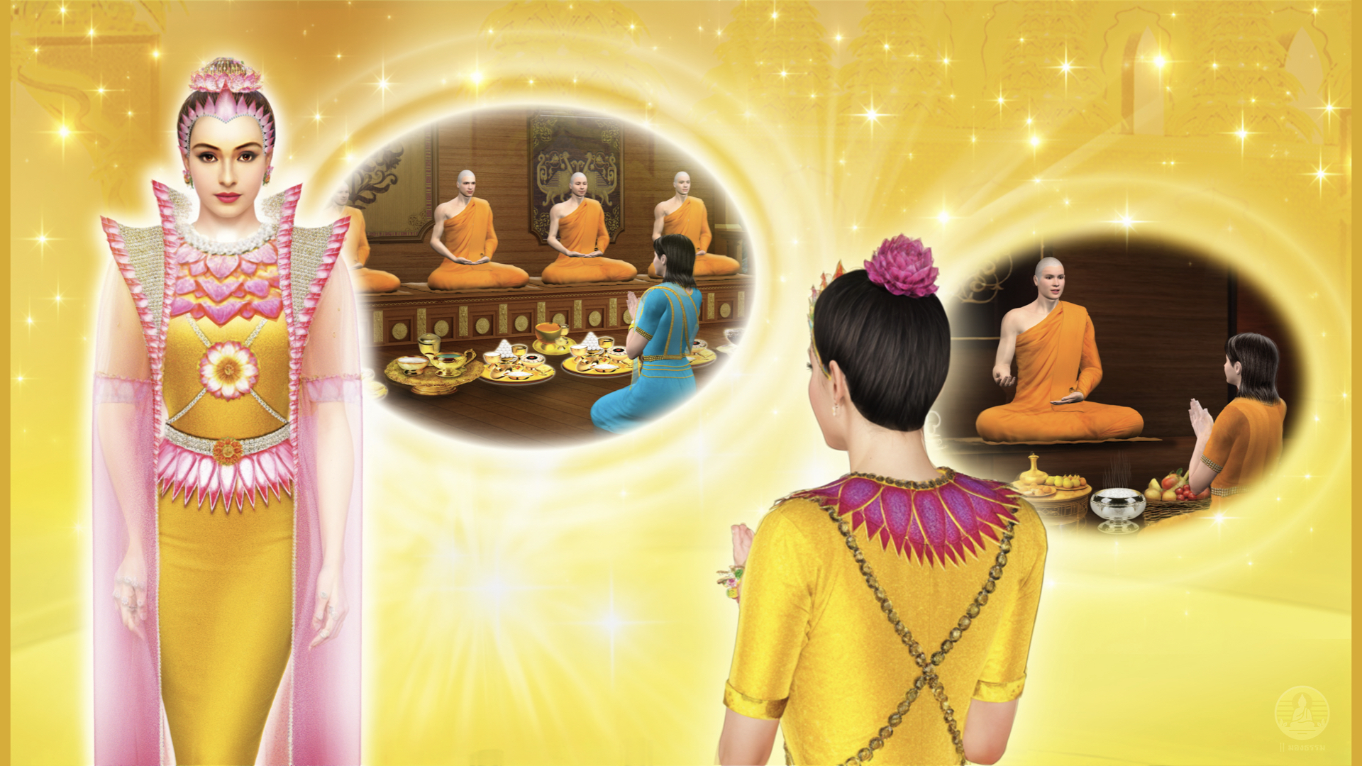 อานิสงส์การถวายสังฆทาน