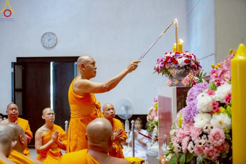 ordinands of 3 ordination programs at Wat Phra Dhammakaya, which are