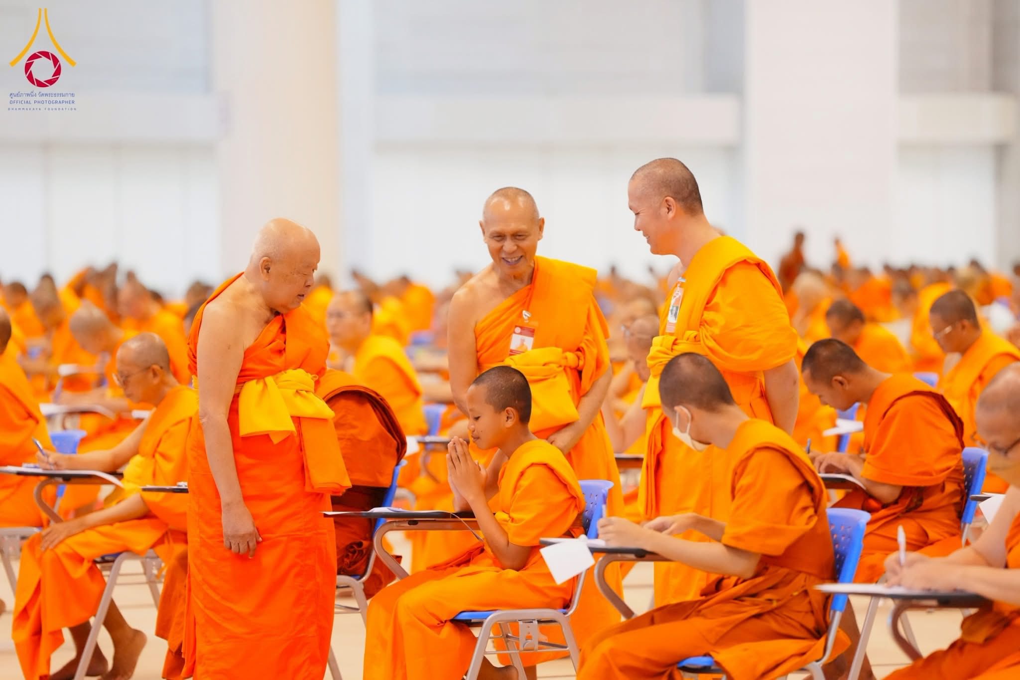 กรรมการมหาเถรสมาคม ตรวจเยี่ยมสนามสอบบาลีสนามหลวง ครั้งที่ 2 ณ วัดพระธรรมกาย