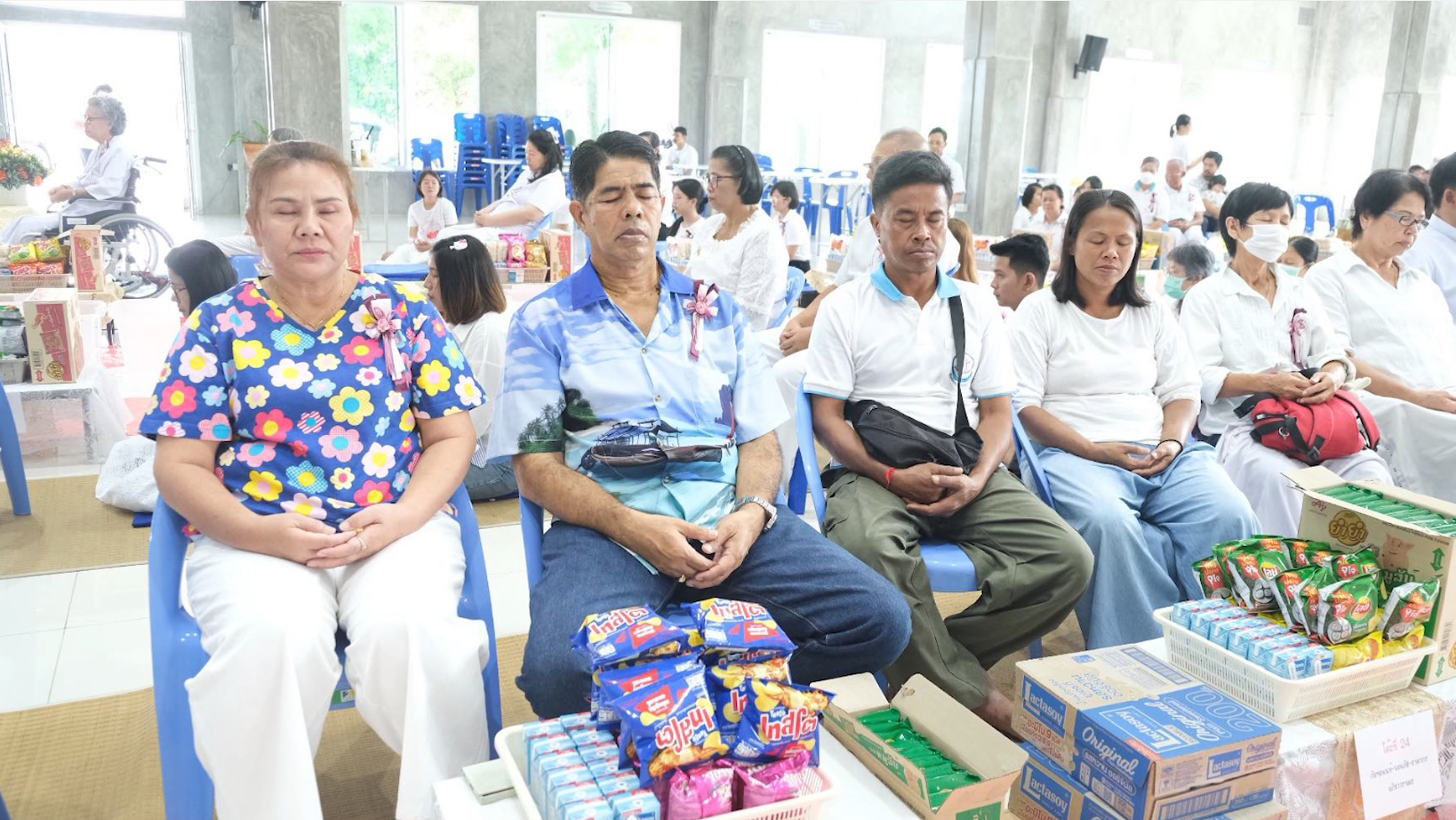 วัตถุประสงค์ของการตักบาตรในครั้งนี้ ก็เพื่อให้คณะเจ้าภาพ ผู้ปกครอง ญาติมิตร ได้สั่งสมบุญใหญ่กับสามเณร