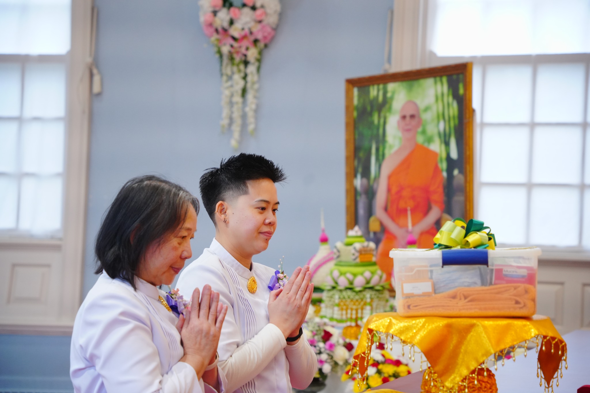 วัดพระธรรมกายชิคาโก จัดพิธีมุทิตาอายุวัฒนมงคล 81 ปี หลวงพ่อธัมมชโย