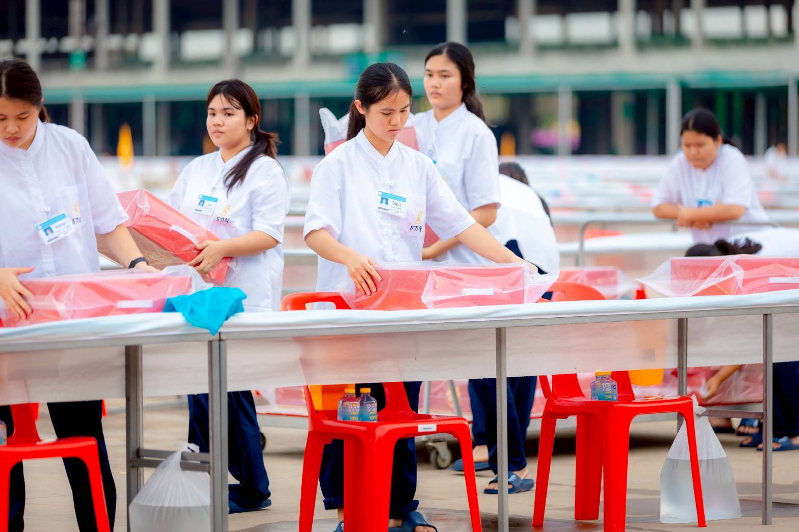 ธรรมทายาทหญิง รุ่นที่  40 ร่วมบุญใหญ่วันคุ้มครองโลก